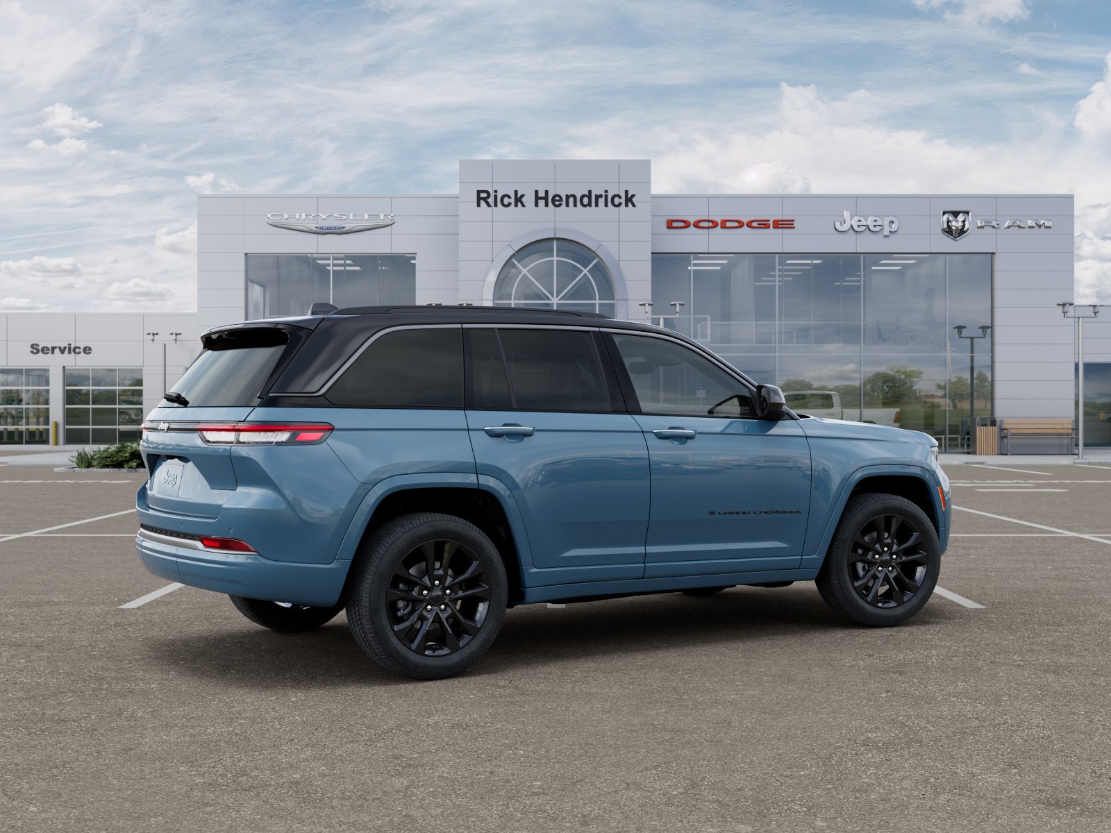 New 2026 Steel Blue Exterior Paint Jeep Limited Reserve image 4