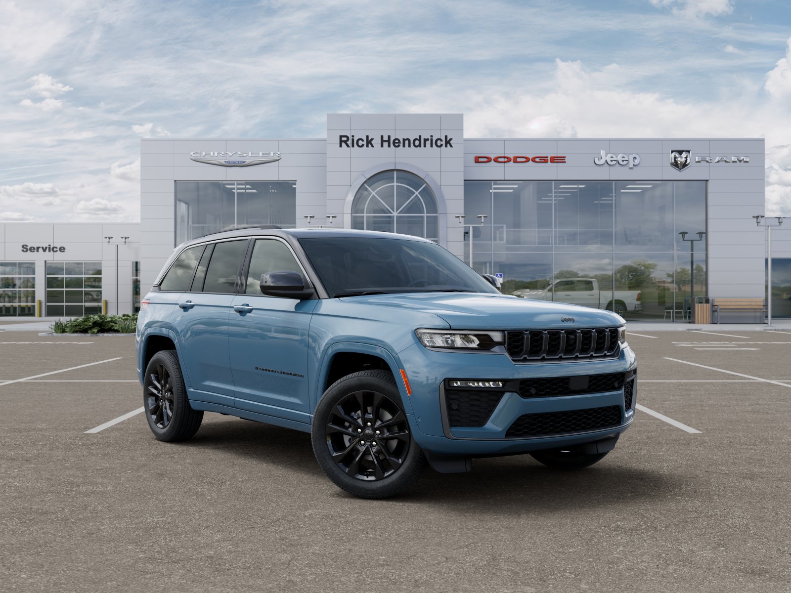New 2026 Steel Blue Exterior Paint Jeep Limited Reserve image 5
