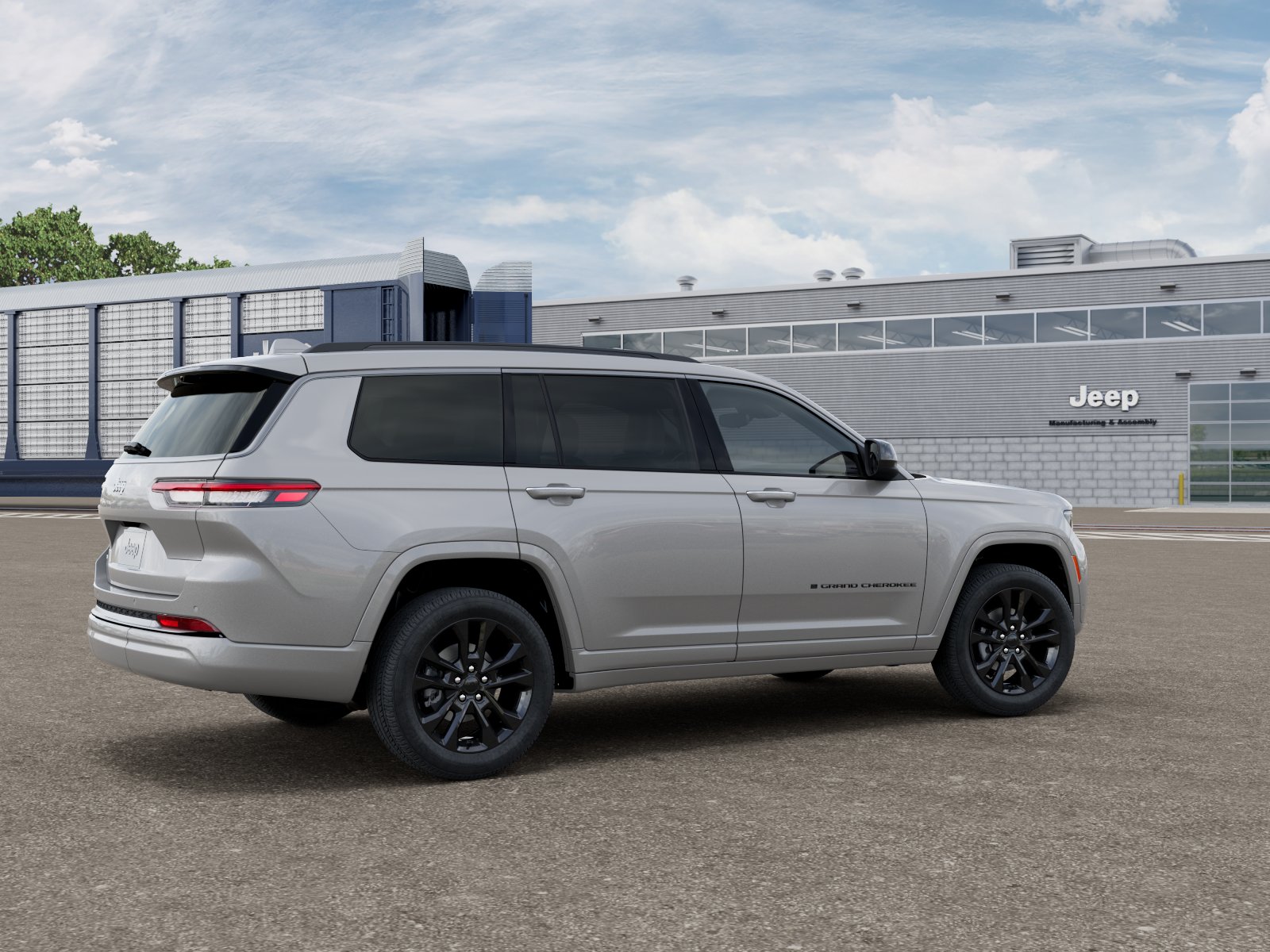 New 2026 Silver Zynith Exterior Paint Jeep Limited image 4
