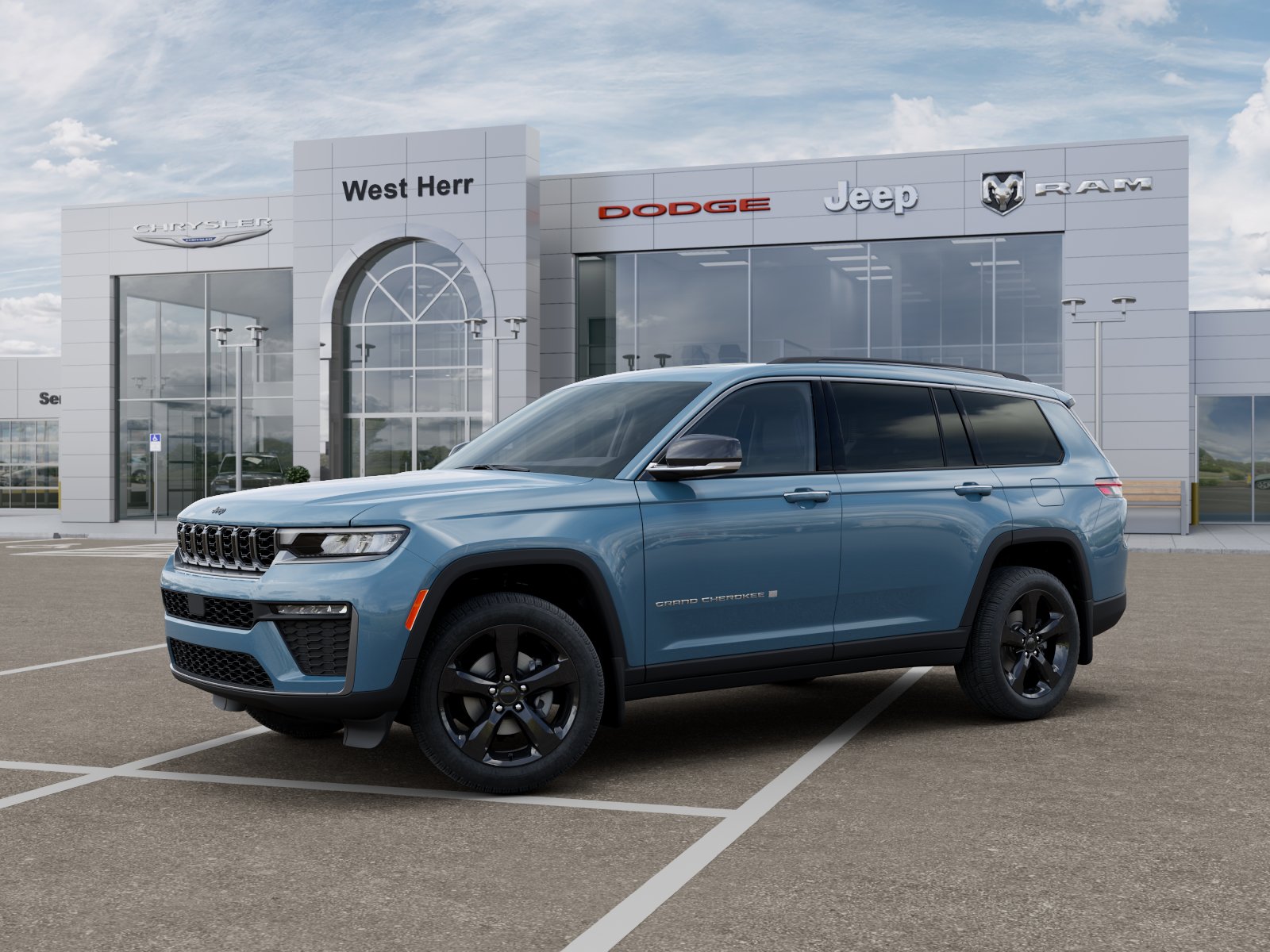 New 2026 Steel Blue Exterior Paint Jeep GRAND CHEROKEE L LIMITED 4X4 image 102