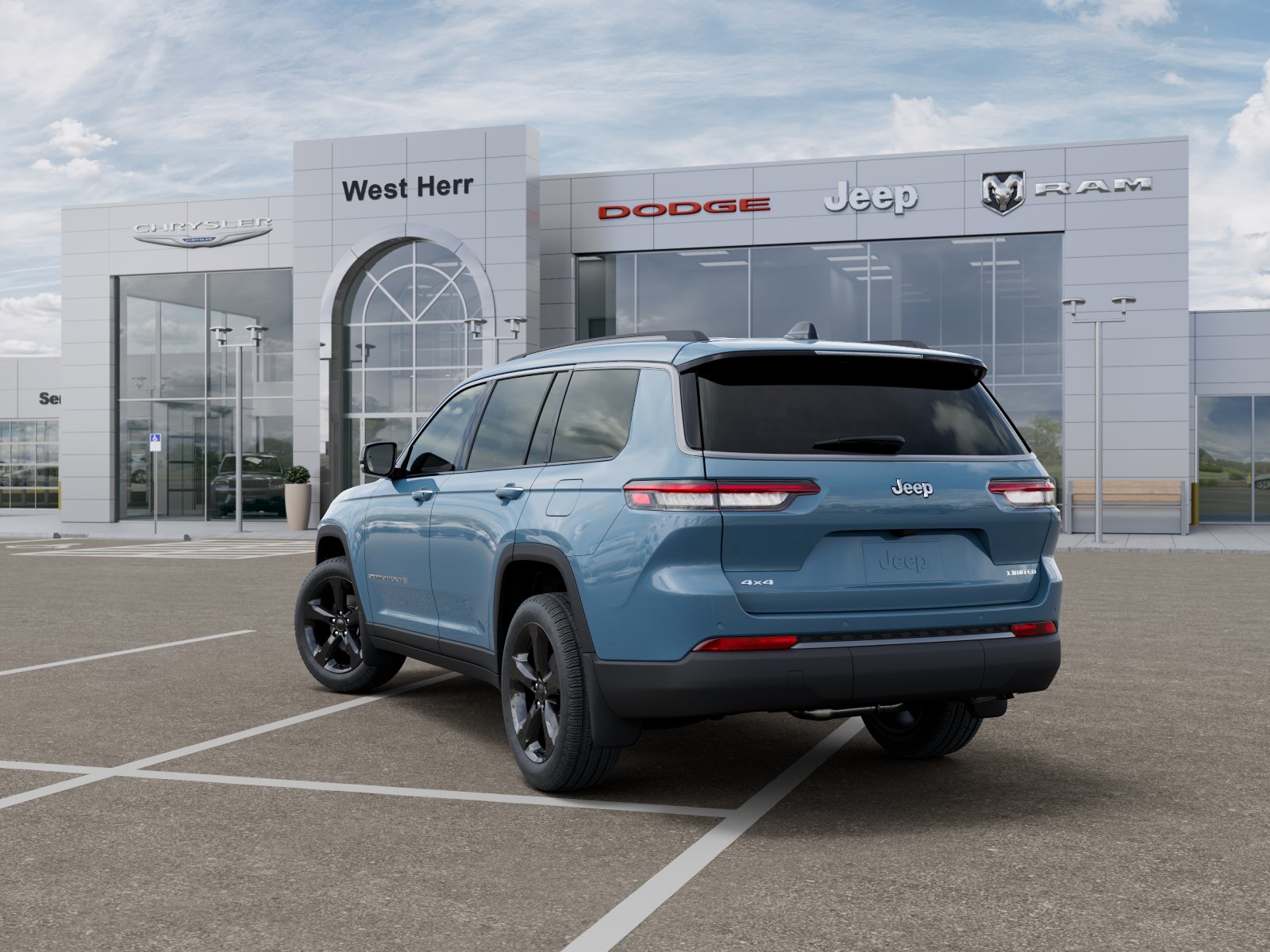 New 2026 Steel Blue Exterior Paint Jeep GRAND CHEROKEE L LIMITED 4X4 image 103