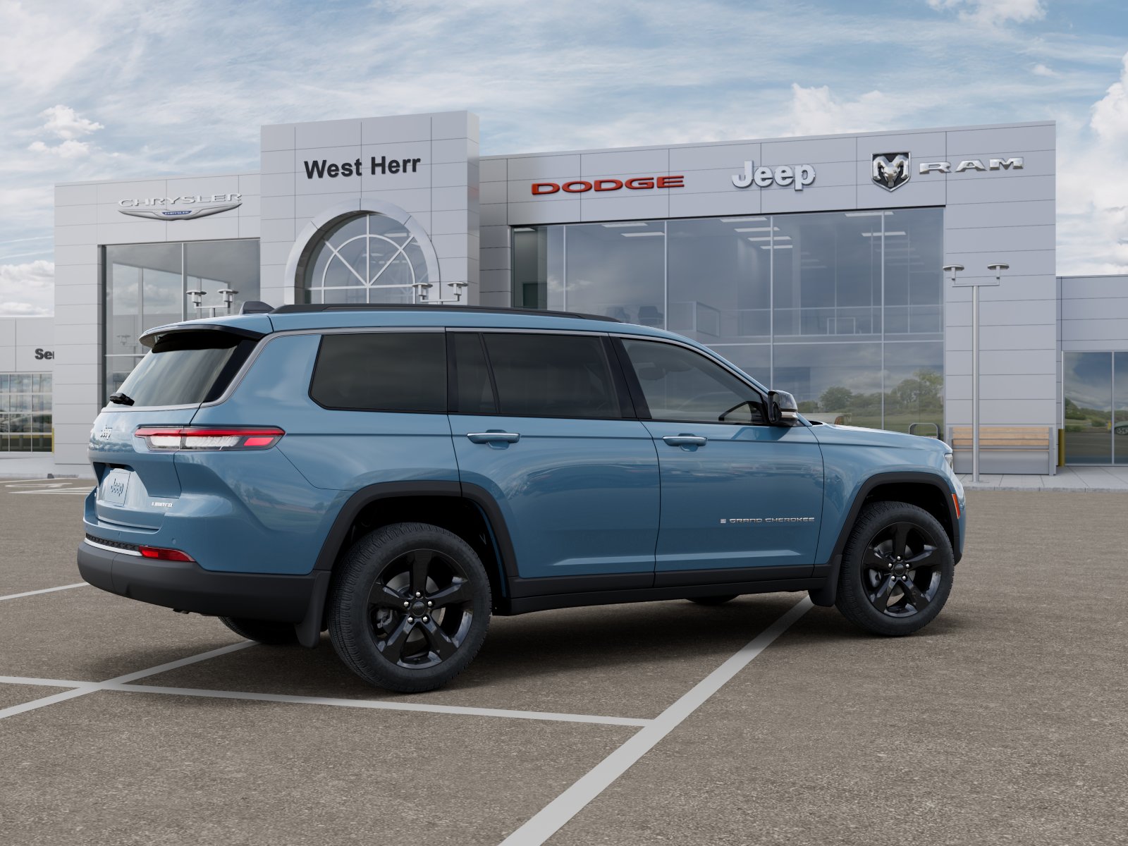 New 2026 Steel Blue Exterior Paint Jeep GRAND CHEROKEE L LIMITED 4X4 image 104