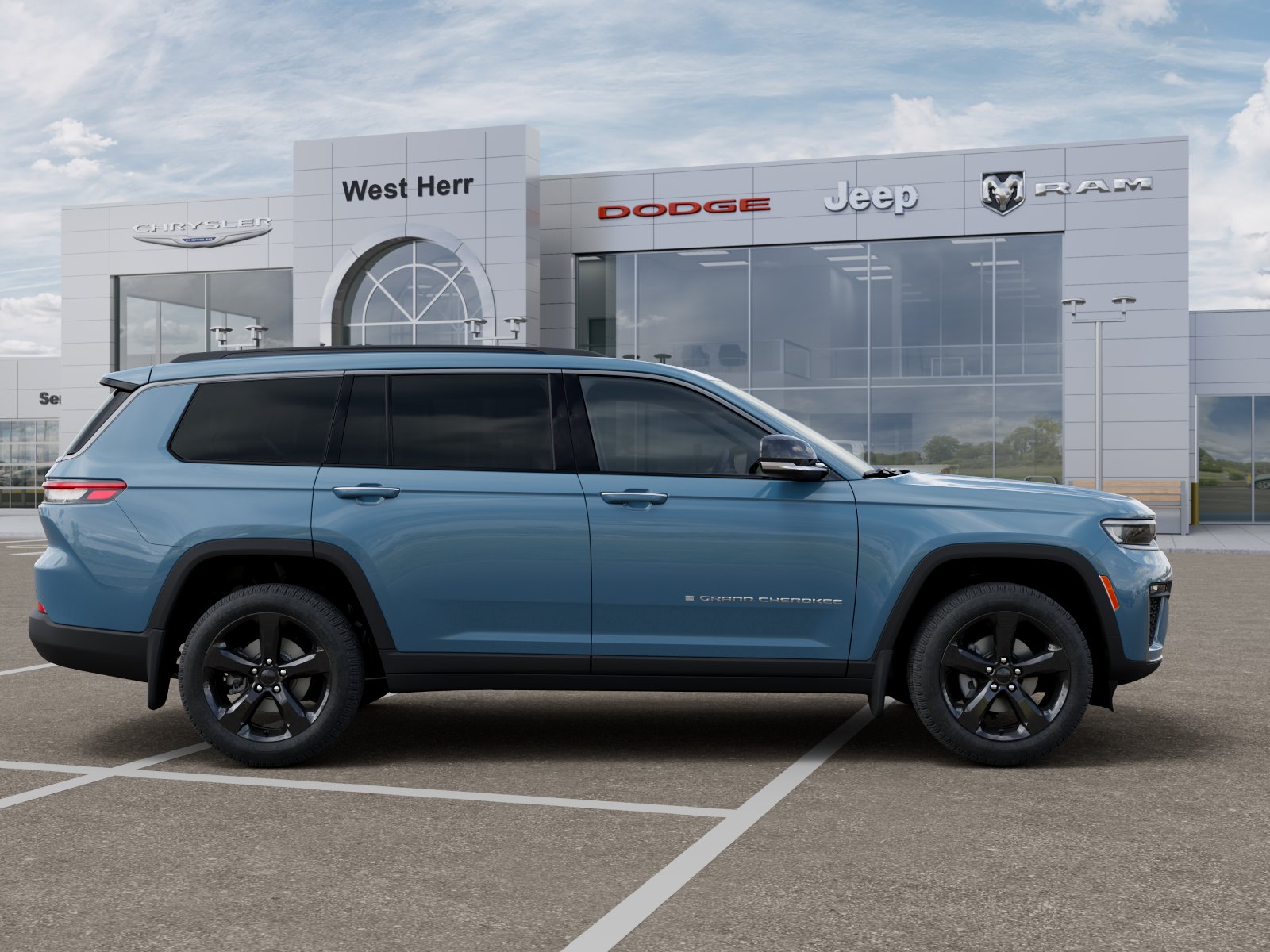 New 2026 Steel Blue Exterior Paint Jeep GRAND CHEROKEE L LIMITED 4X4 image 121