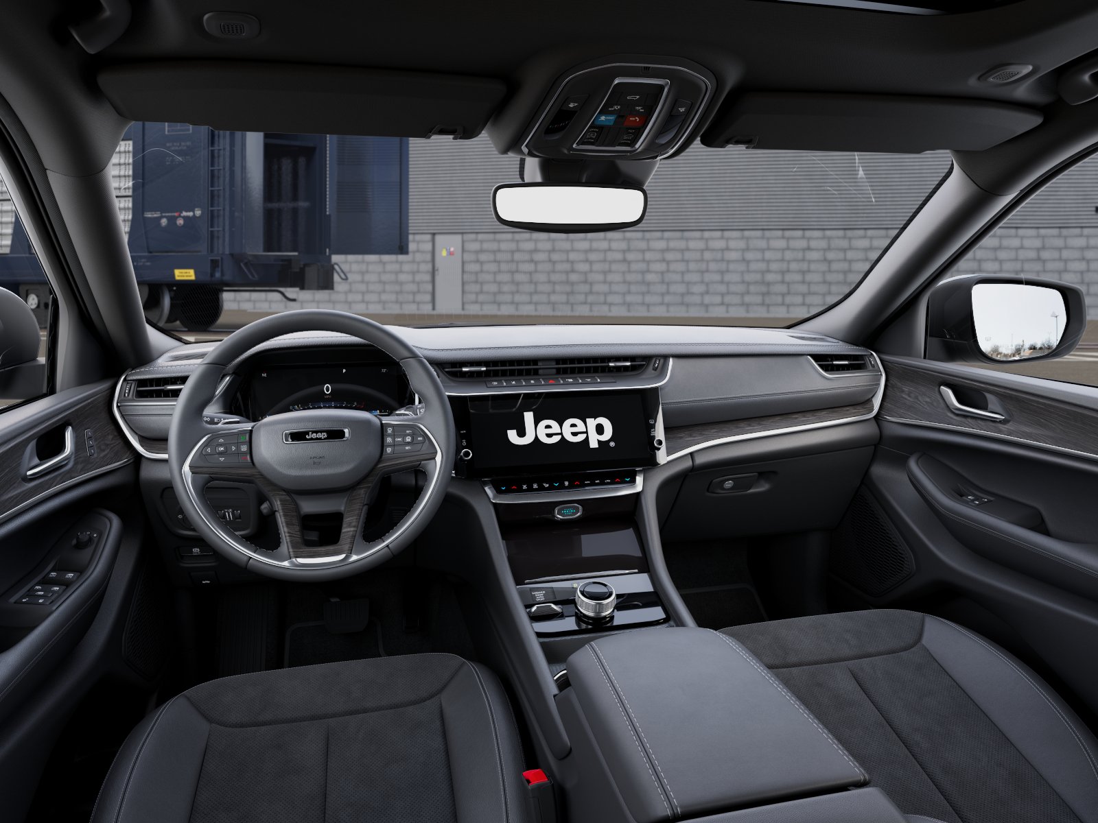 New 2026 Diamond Black Crystal Pearl-Coat Exterior Paint Jeep Laredo Altitude image 14