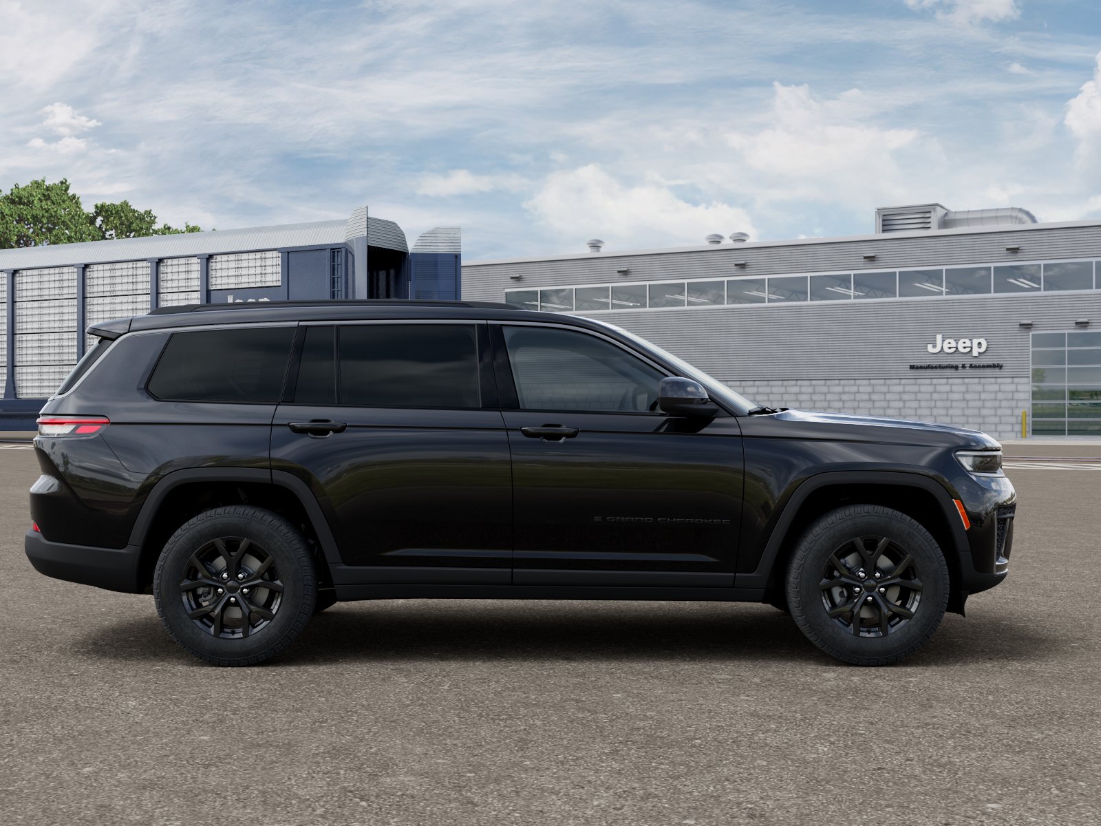 New 2026 Diamond Black Crystal Pearl-Coat Exterior Paint Jeep Laredo Altitude image 21