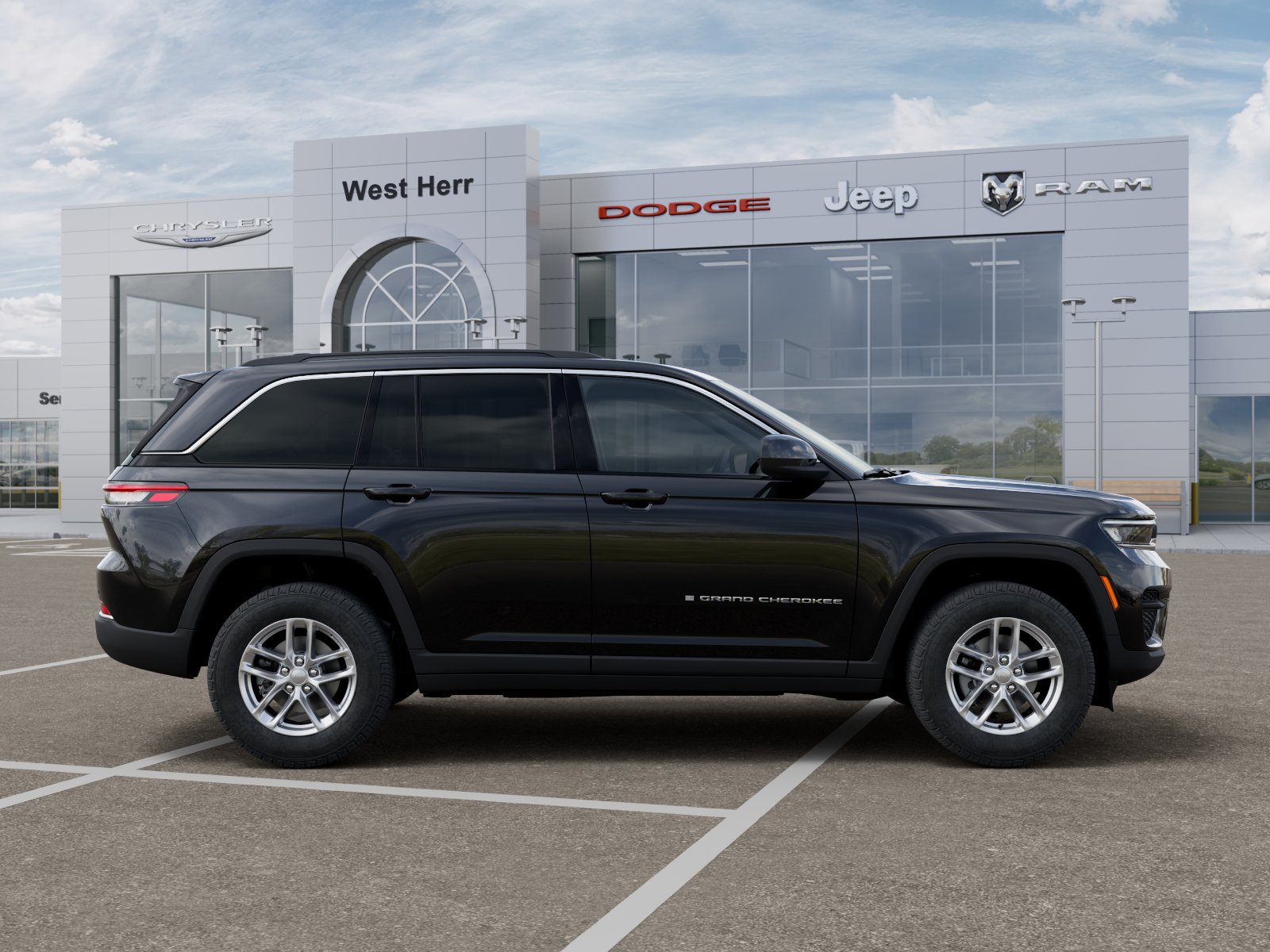 New 2026 Diamond Black Crystal Pearlcoa Jeep Laredo X image 21