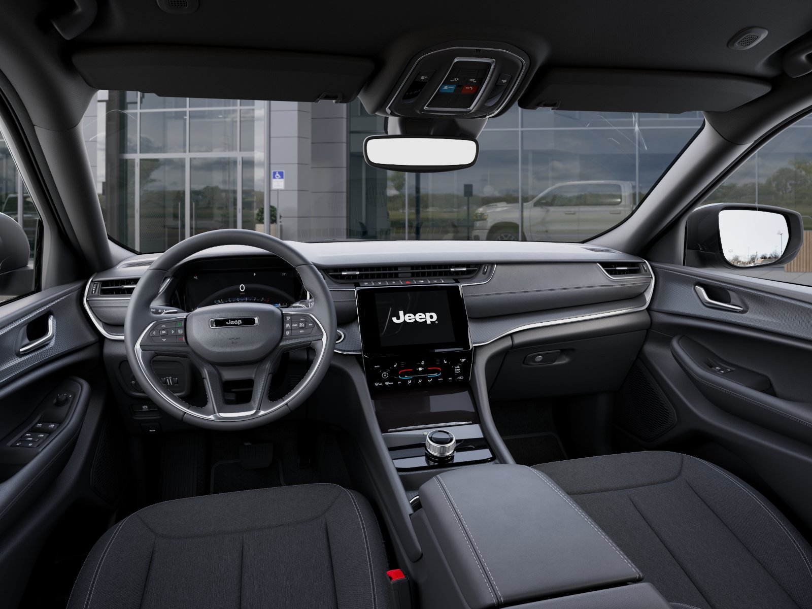 New 2026 Baltic Gray Metallic Clear-Coat Exterior Paint Jeep GRAND CHEROKEE L LAREDO X 4X4 image 114