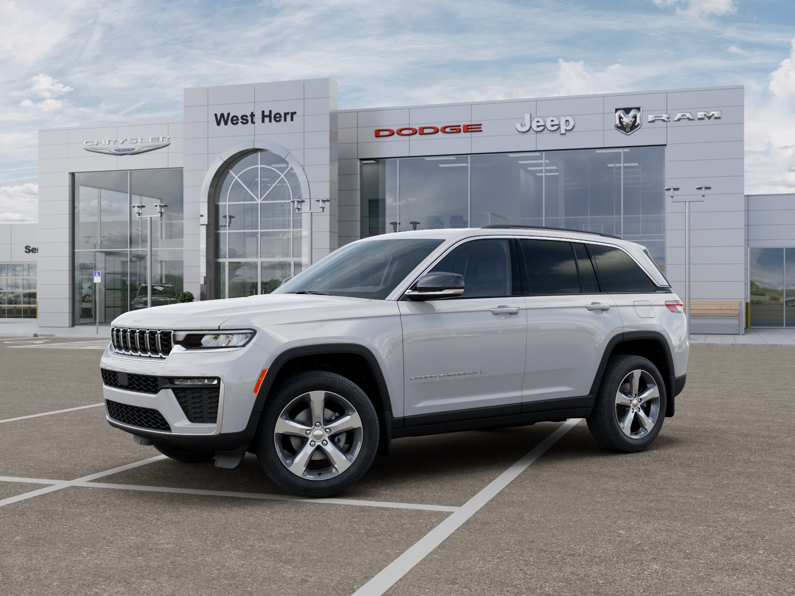 New 2026 Bright White Clear-Coat Exterior Paint Jeep Limited image 52