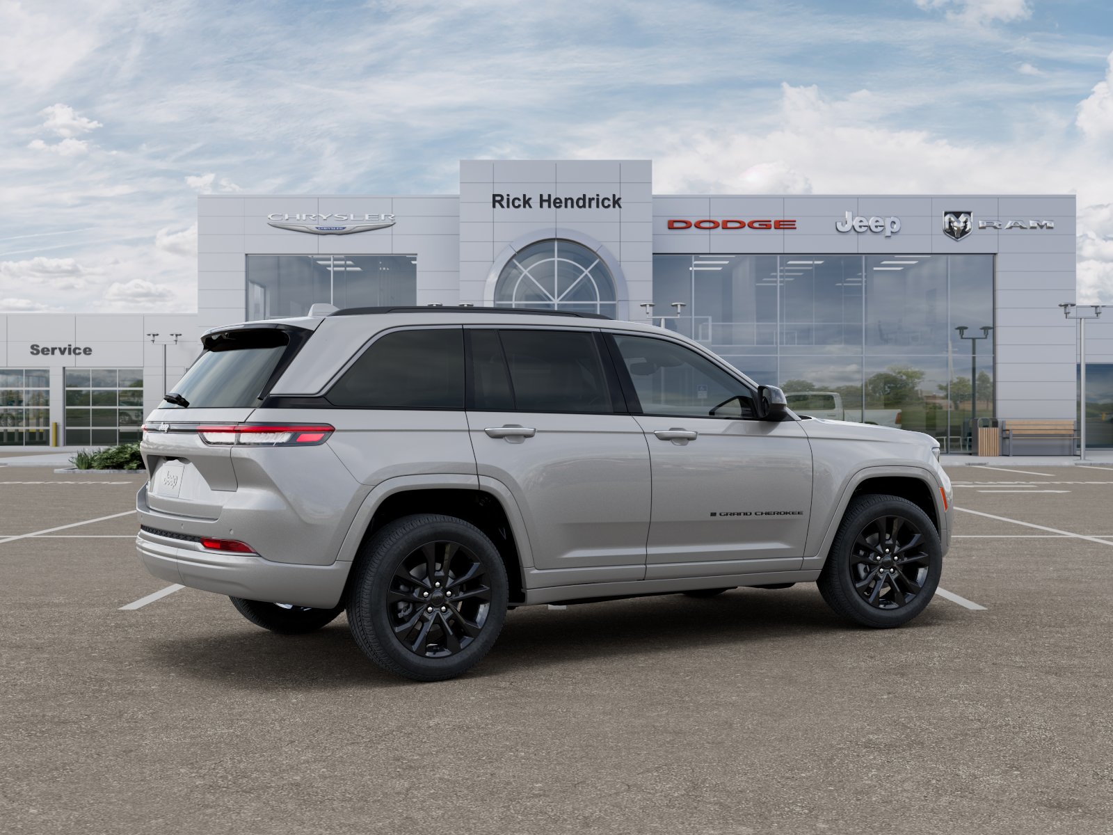 New 2026 Silver Zynith Exterior Paint Jeep Limited Reserve image 32