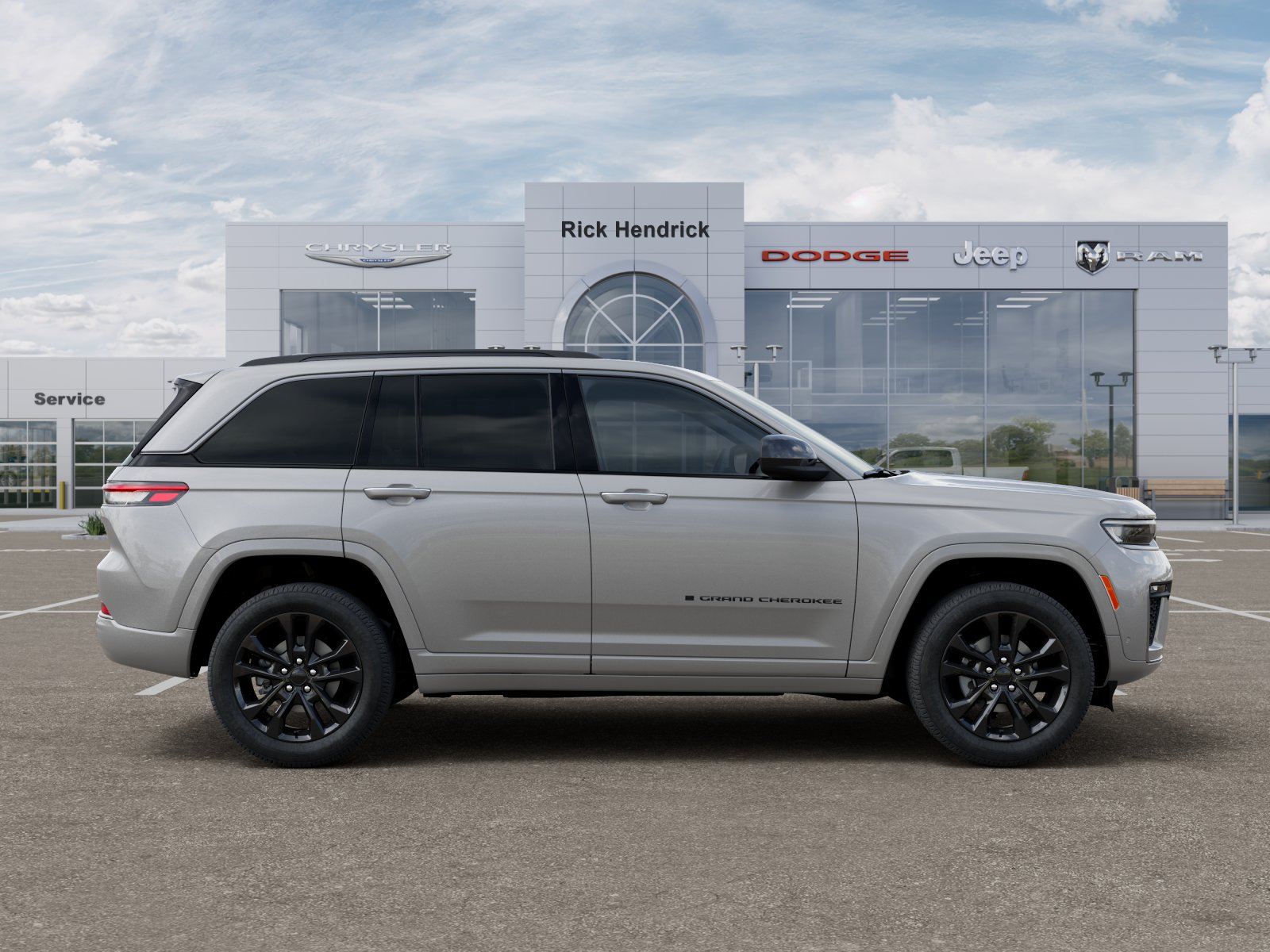 New 2026 Silver Zynith Exterior Paint Jeep Limited Reserve image 48