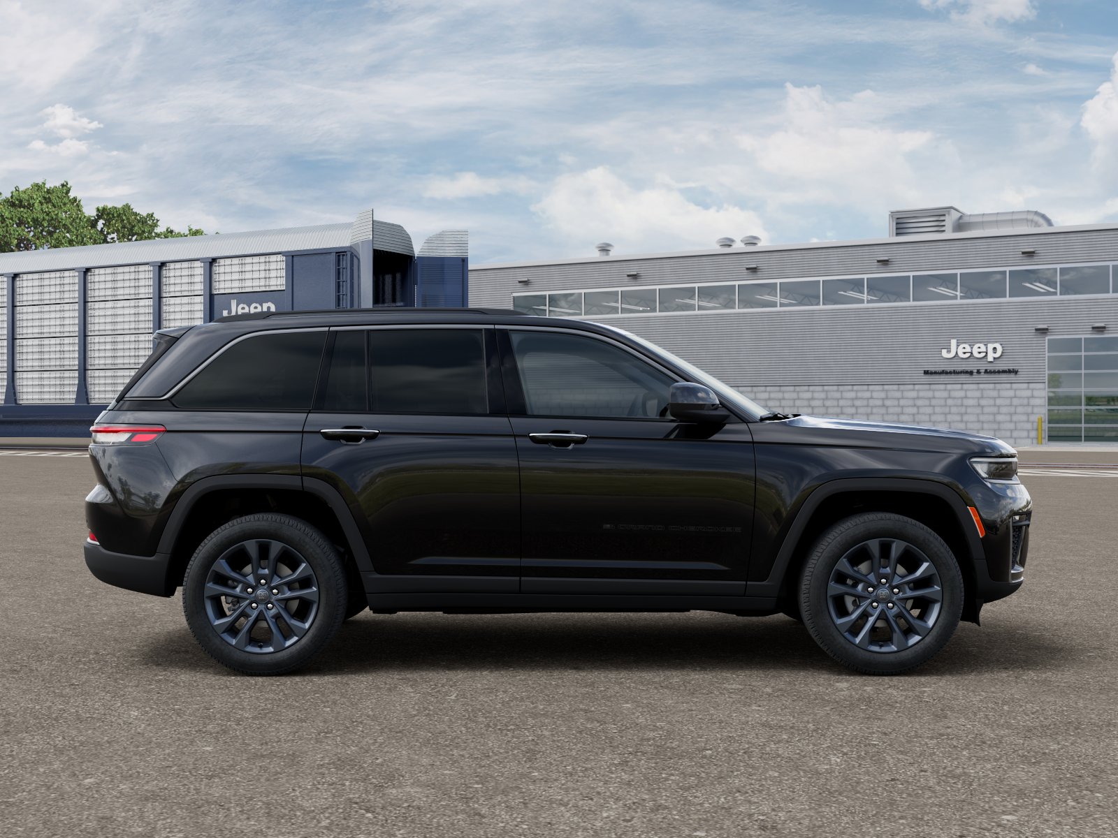 New 2026 Diamond Black Crystal Pearl-Coat Exterior Paint Jeep  image 21