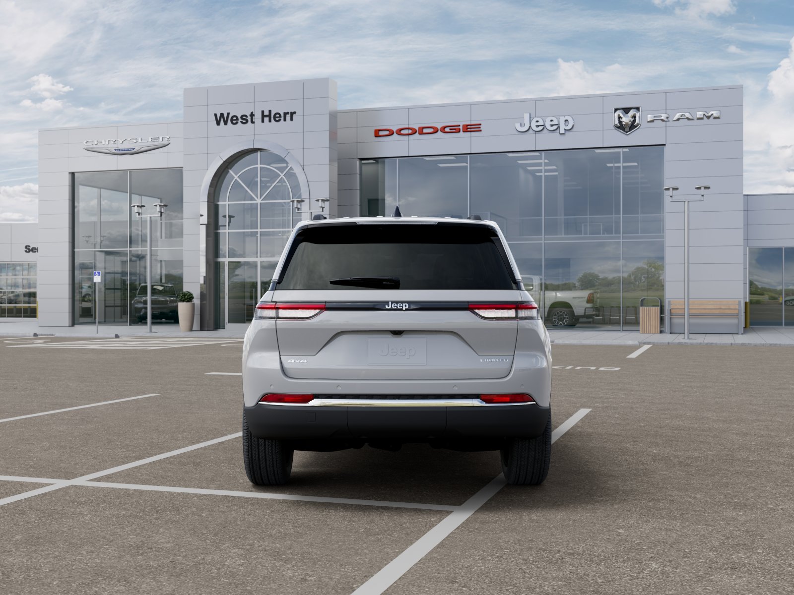New 2026 Bright White Clearcoat Jeep Limited image 7