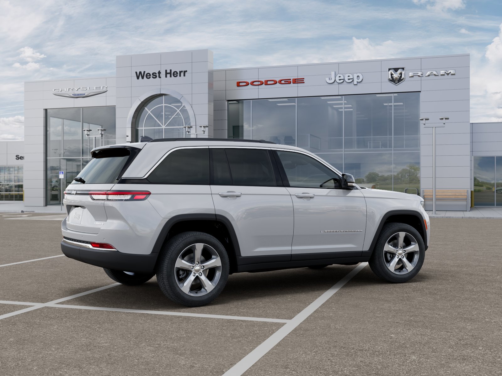 New 2026 Bright White Clearcoat Jeep Limited image 4