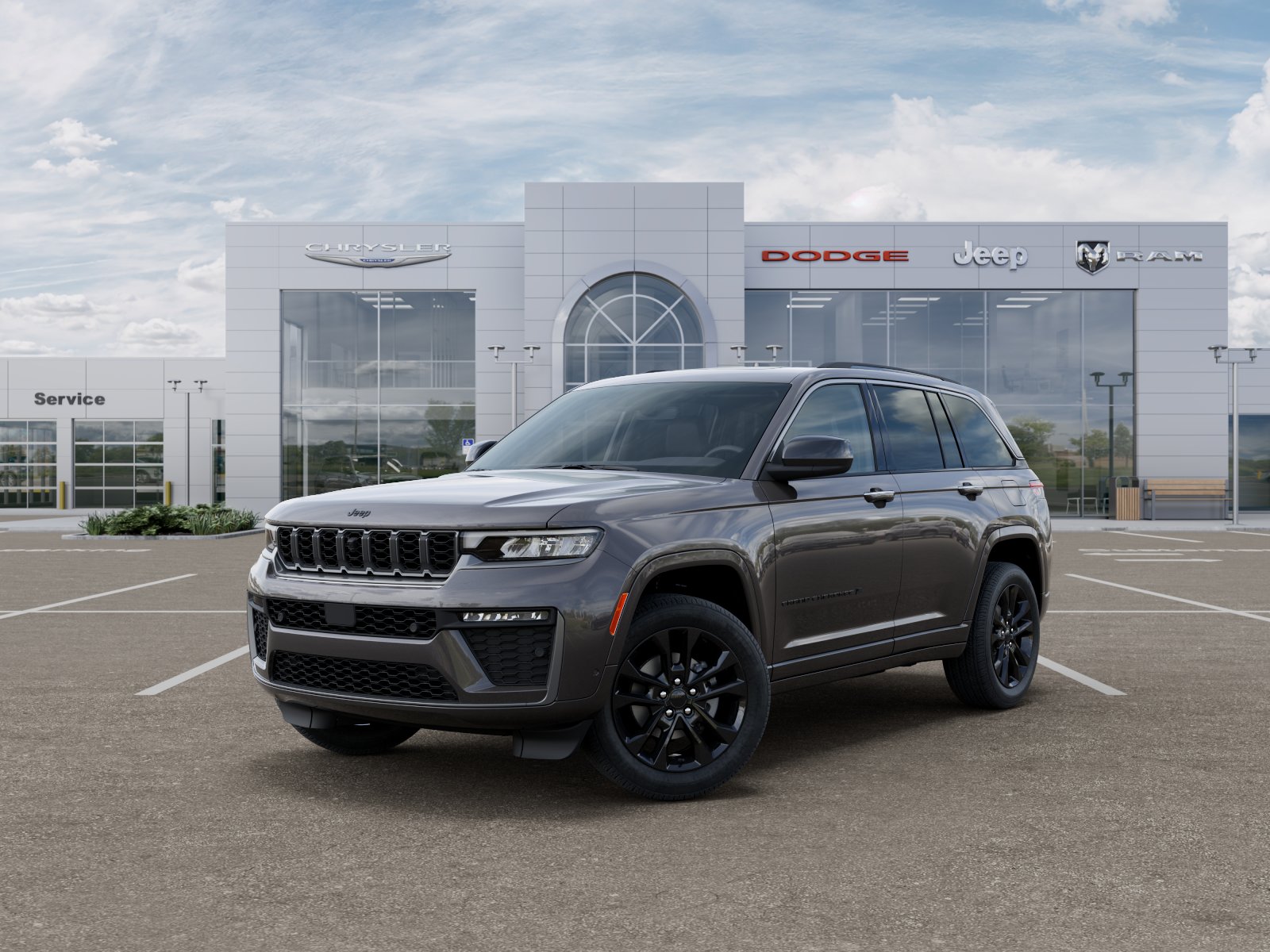New 2026 Baltic Gray Metallic Clear-Coat Exterior Paint Jeep Limited Reserve image 27