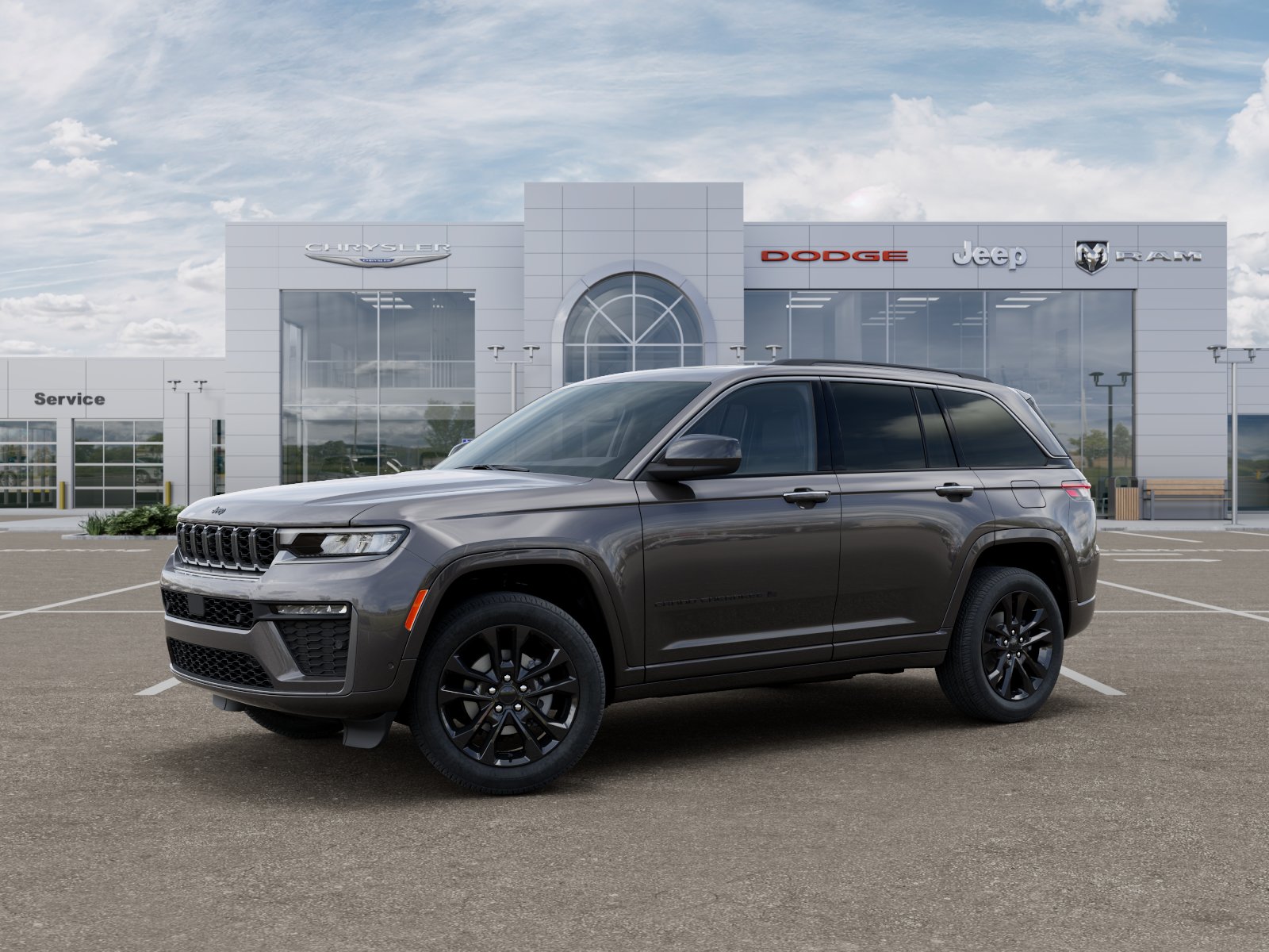 New 2026 Baltic Gray Metallic Clear-Coat Exterior Paint Jeep Limited Reserve image 28