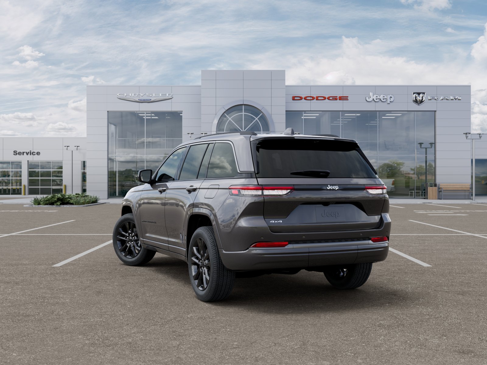 New 2026 Baltic Gray Metallic Clear-Coat Exterior Paint Jeep Limited Reserve image 29