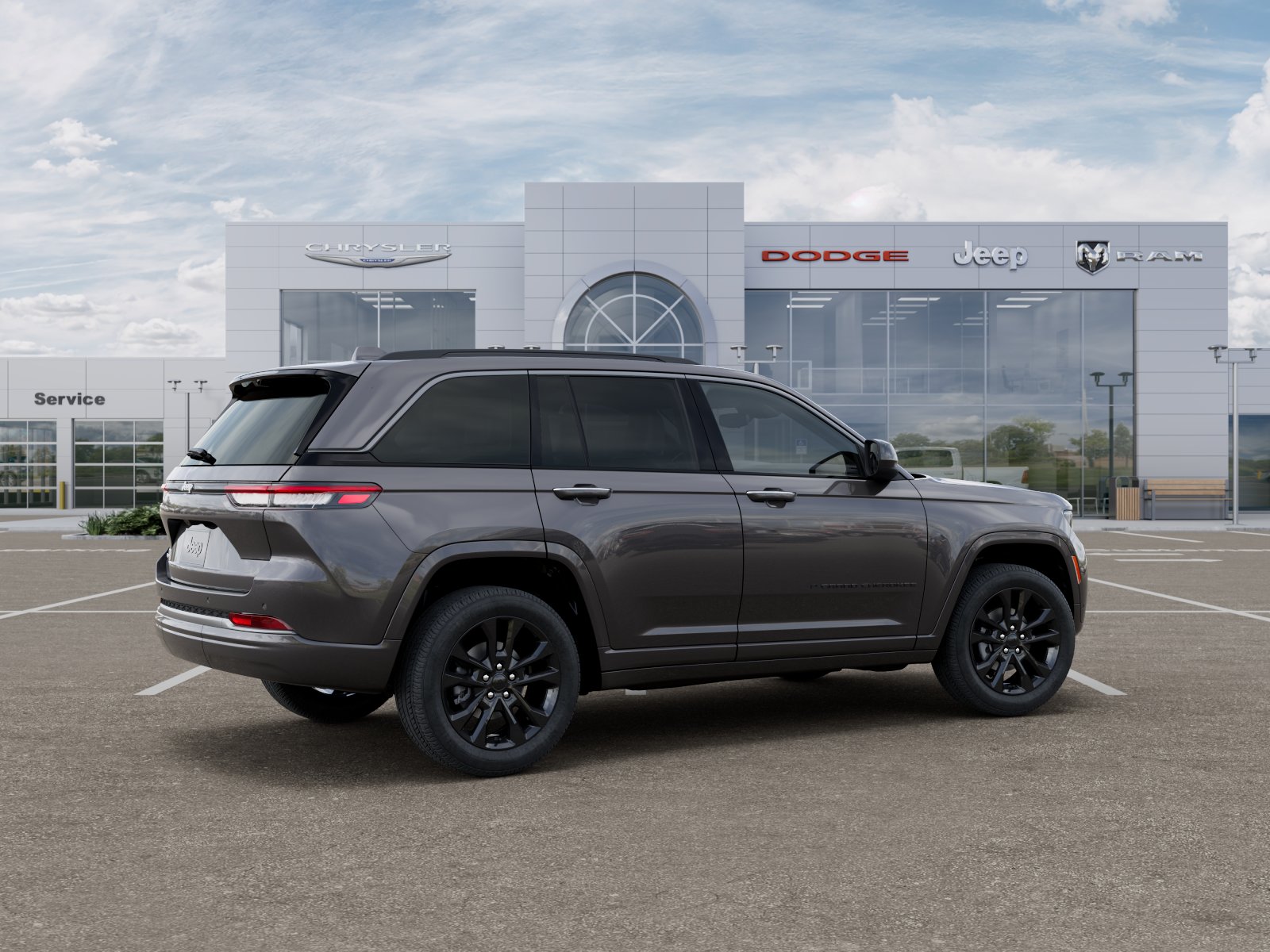 New 2026 Baltic Gray Metallic Clear-Coat Exterior Paint Jeep Limited Reserve image 30
