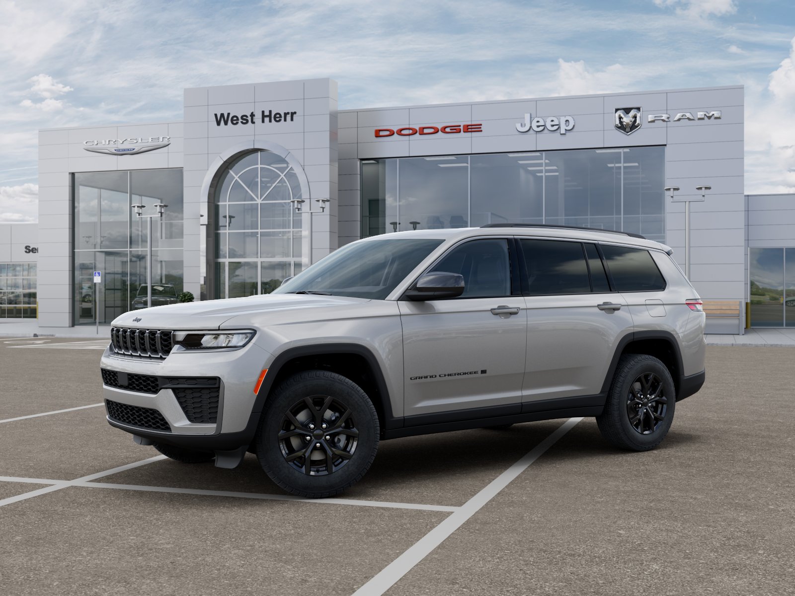 New 2026 Silver Zynith Exterior Paint Jeep GRAND CHEROKEE L LAREDO ALTITU image 102