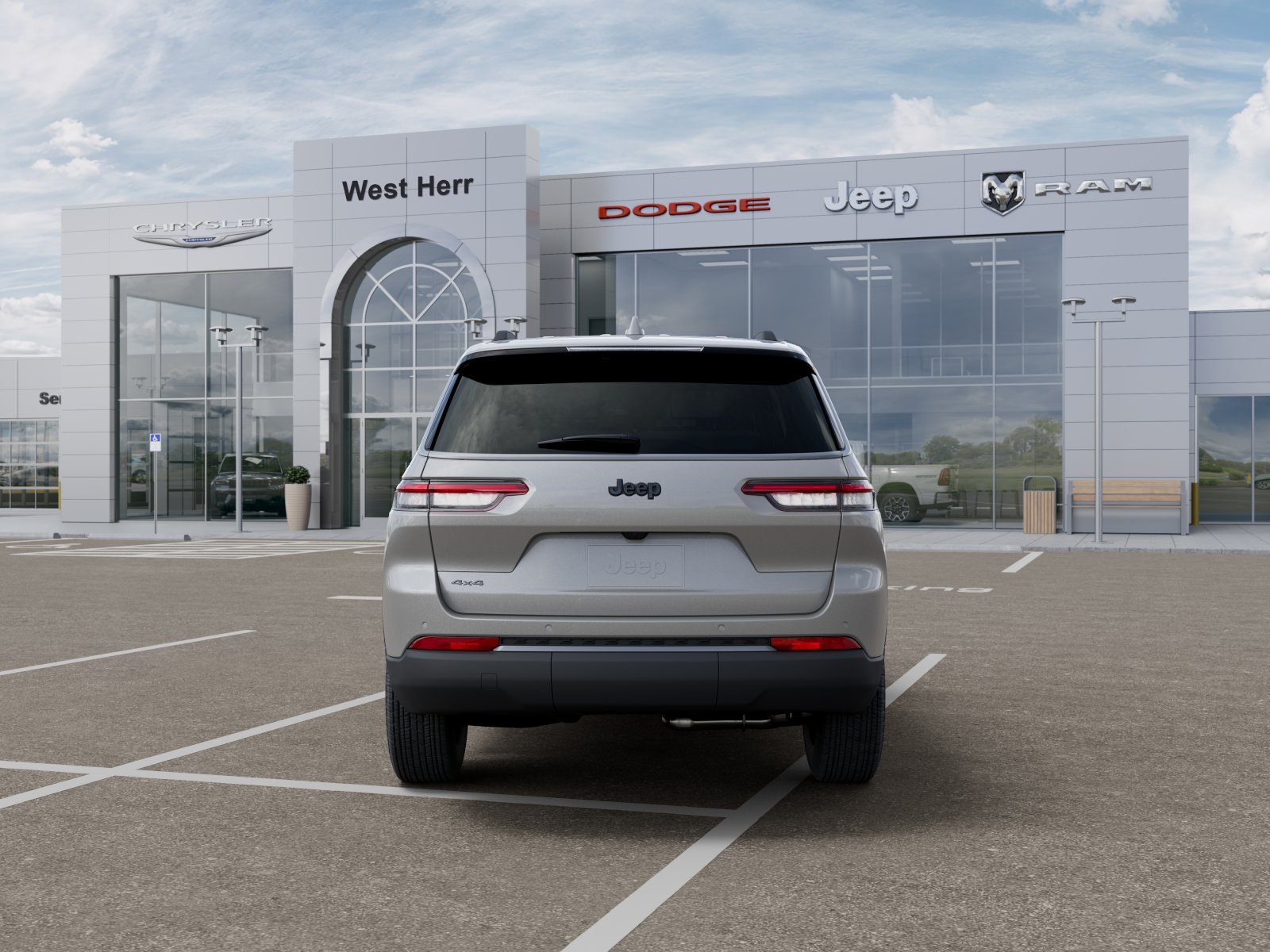 New 2026 Silver Zynith Exterior Paint Jeep GRAND CHEROKEE L LAREDO ALTITU image 107