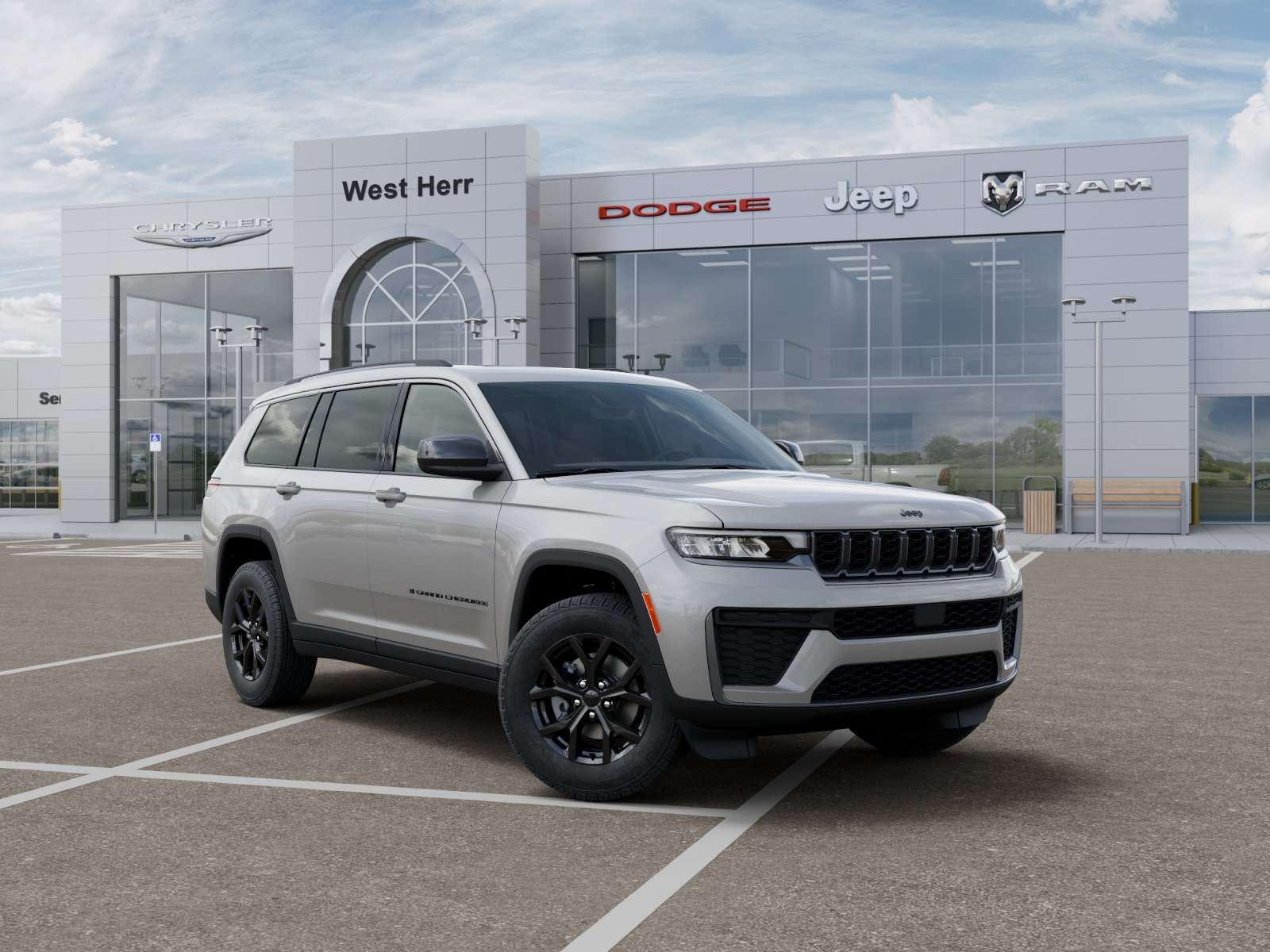 New 2026 Silver Zynith Exterior Paint Jeep GRAND CHEROKEE L LAREDO ALTITU image 105