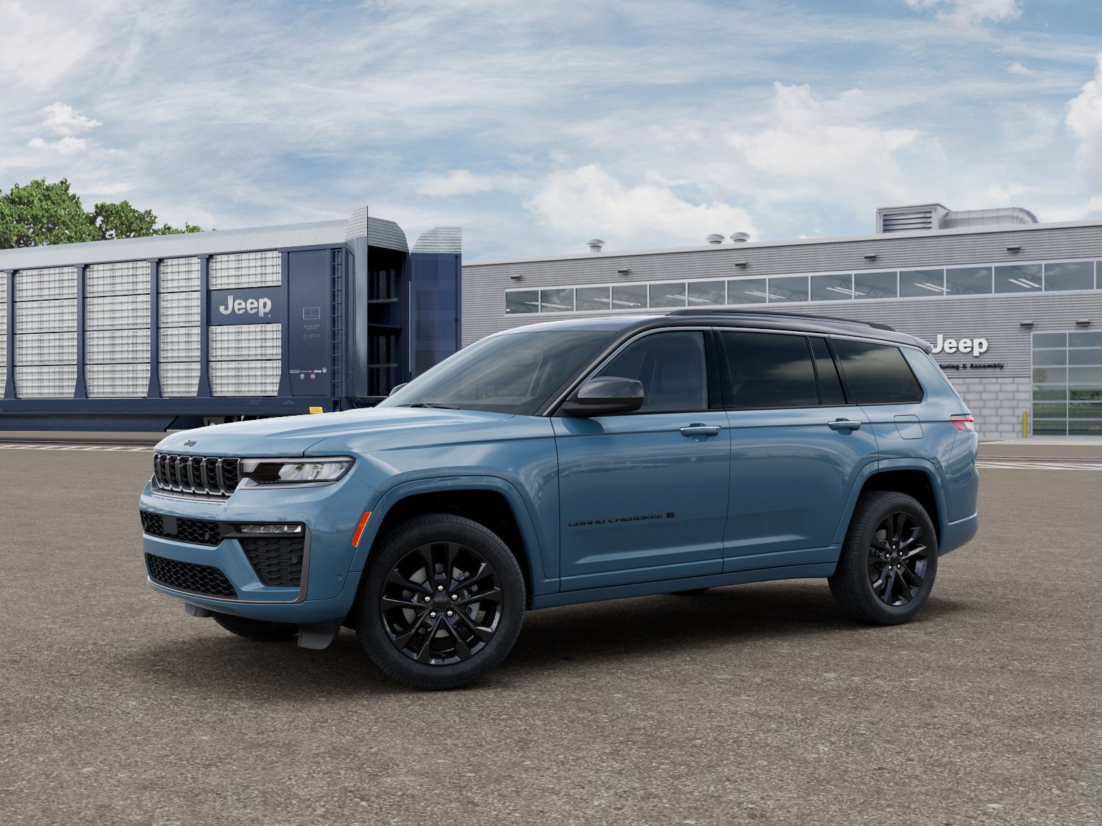 New 2026 Steel Blue Exterior Paint Jeep Limited image 2