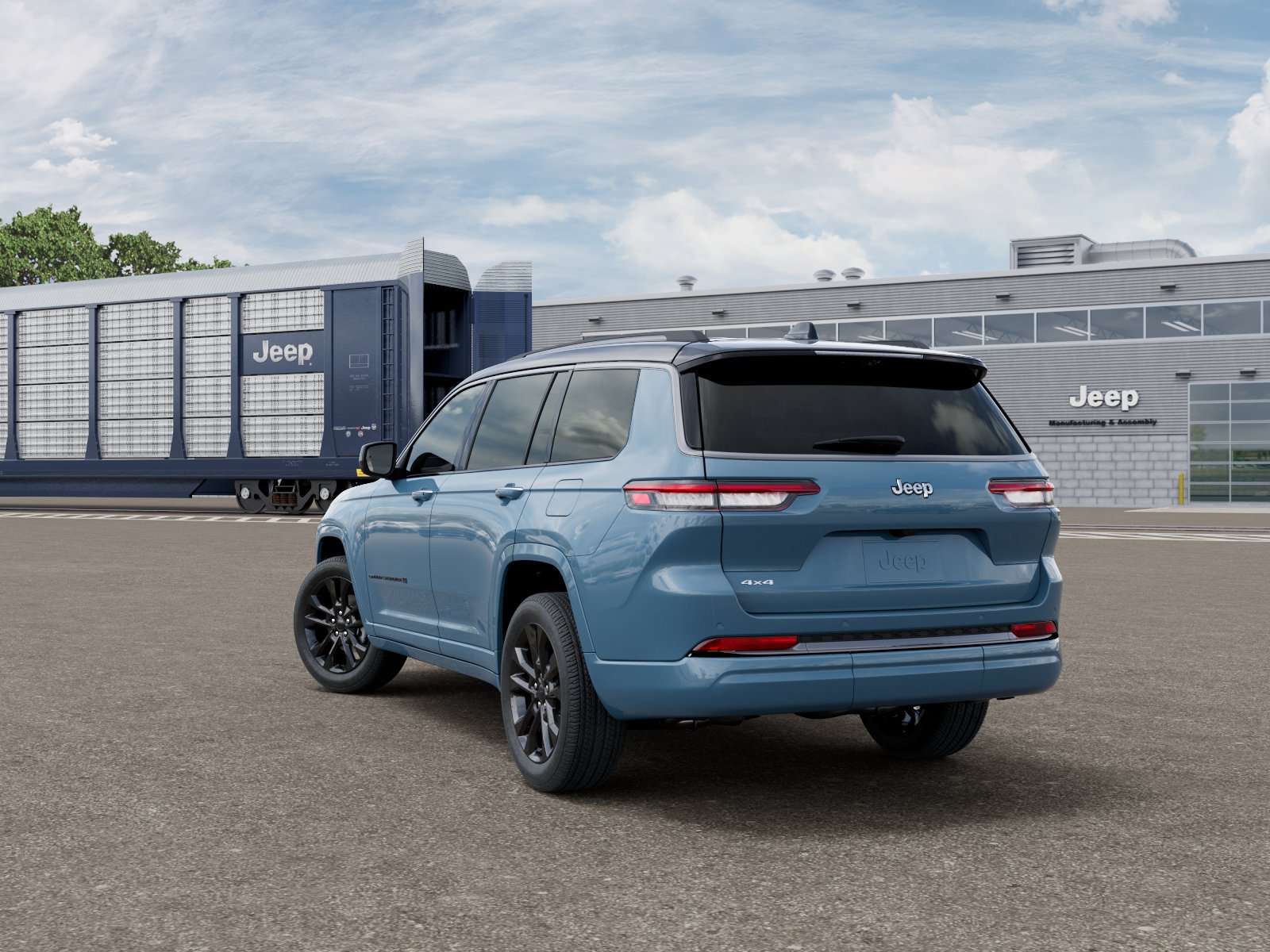 New 2026 Steel Blue Exterior Paint Jeep Limited image 3