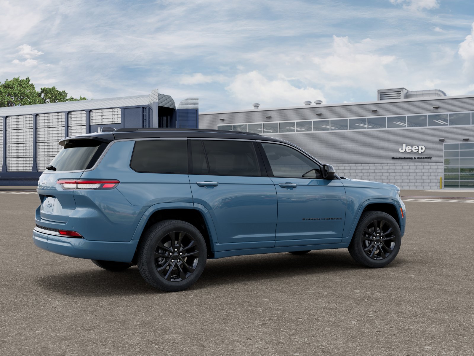 New 2026 Steel Blue Exterior Paint Jeep Limited image 4