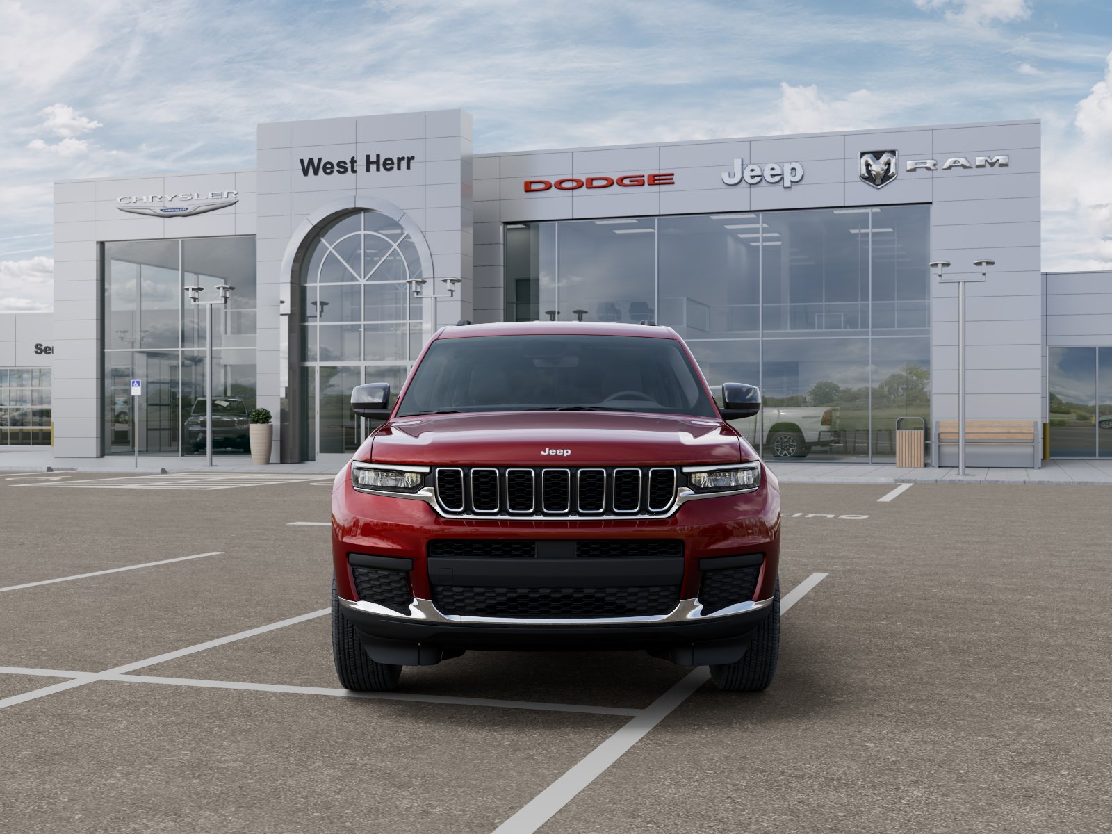 New 2026 Velvet Red Pearlcoat Jeep Laredo image 6