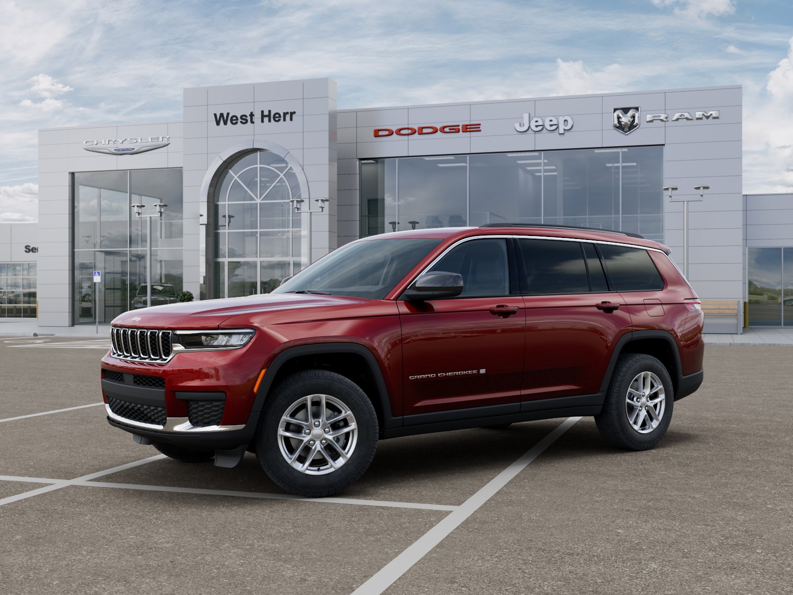 New 2026 Velvet Red Pearlcoat Jeep Laredo image 2