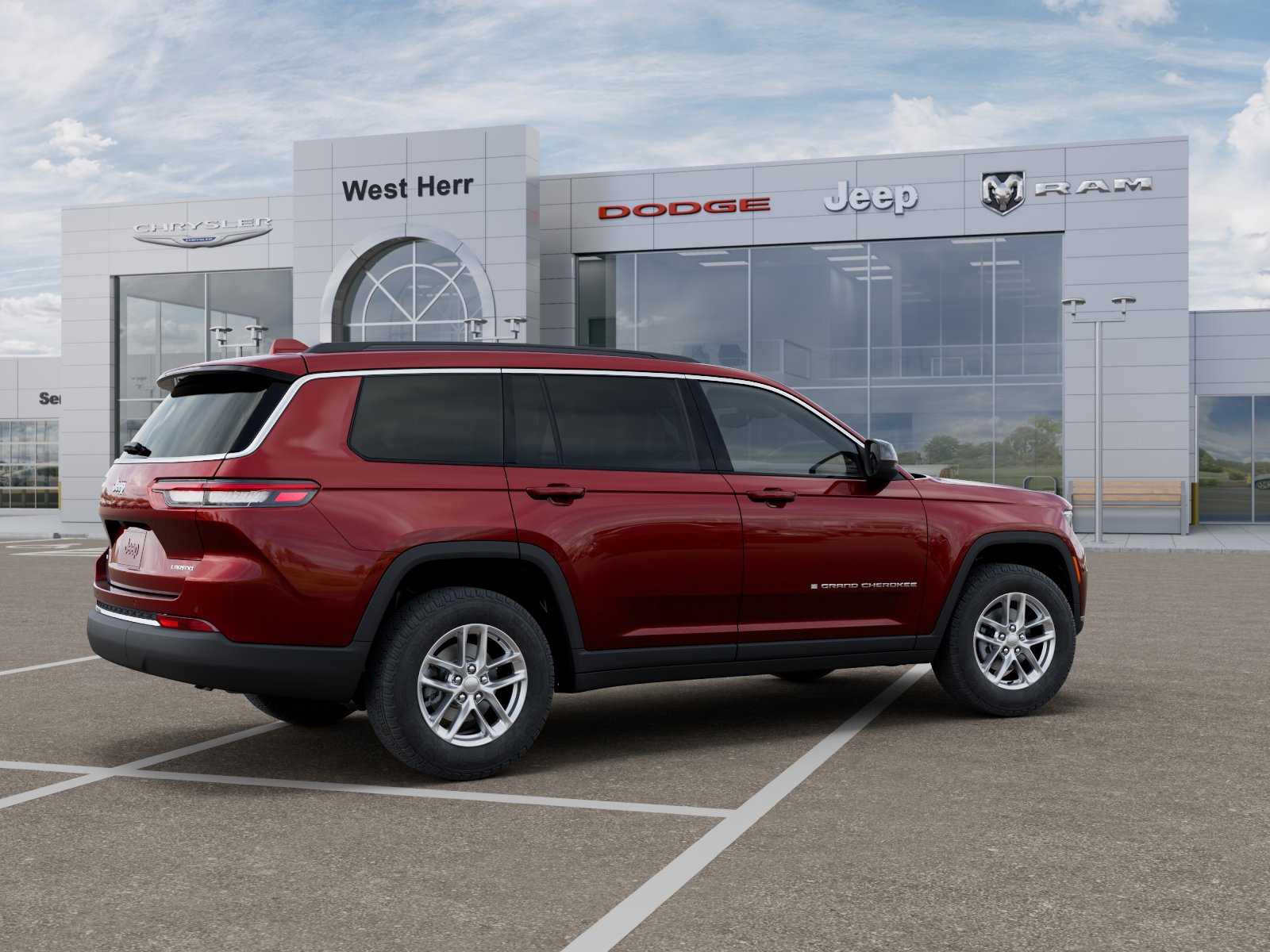 New 2026 Velvet Red Pearlcoat Jeep Laredo image 4