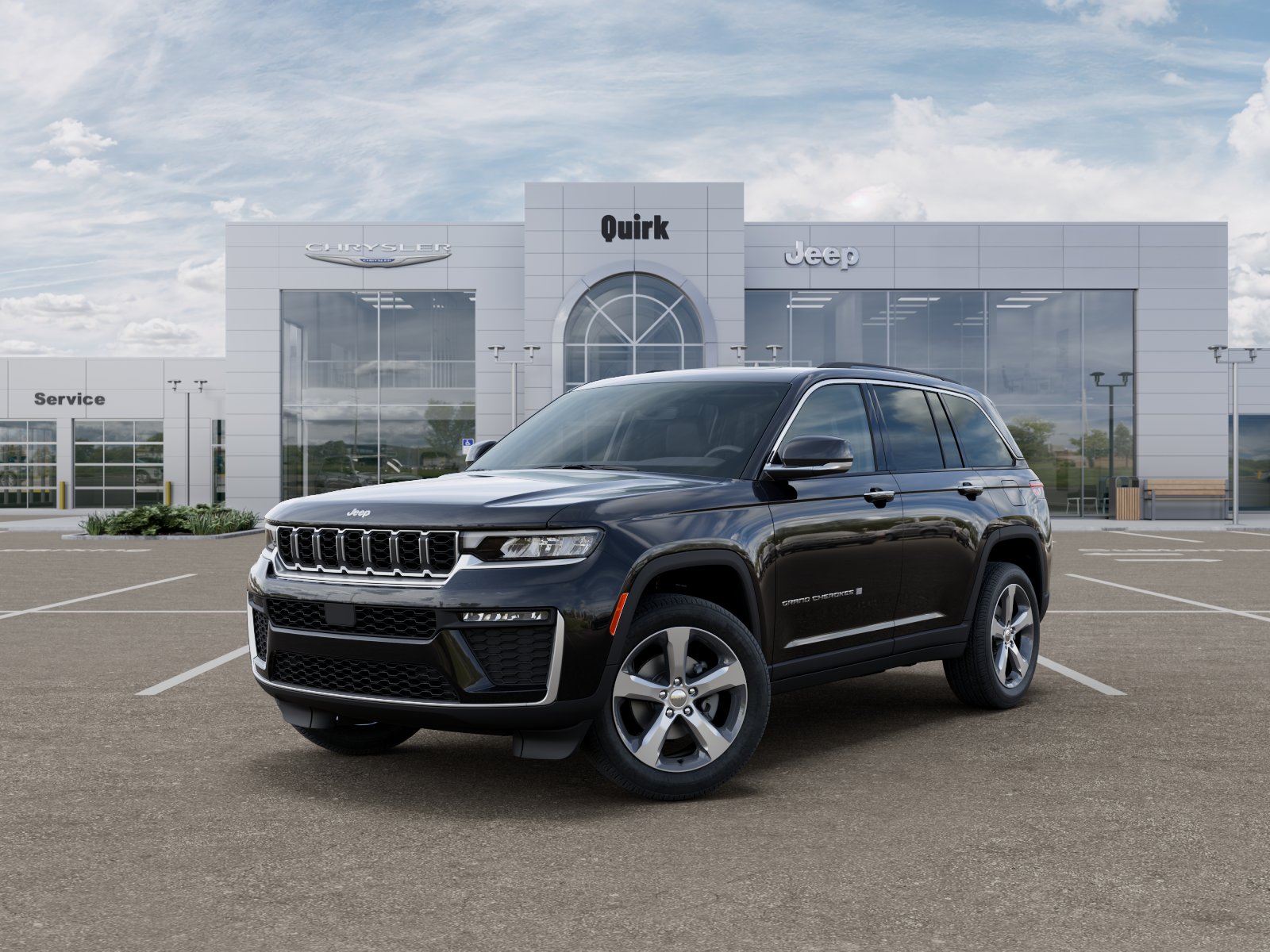 New 2026 Diamond Black Crystal Pearlcoat Jeep Limited image 27