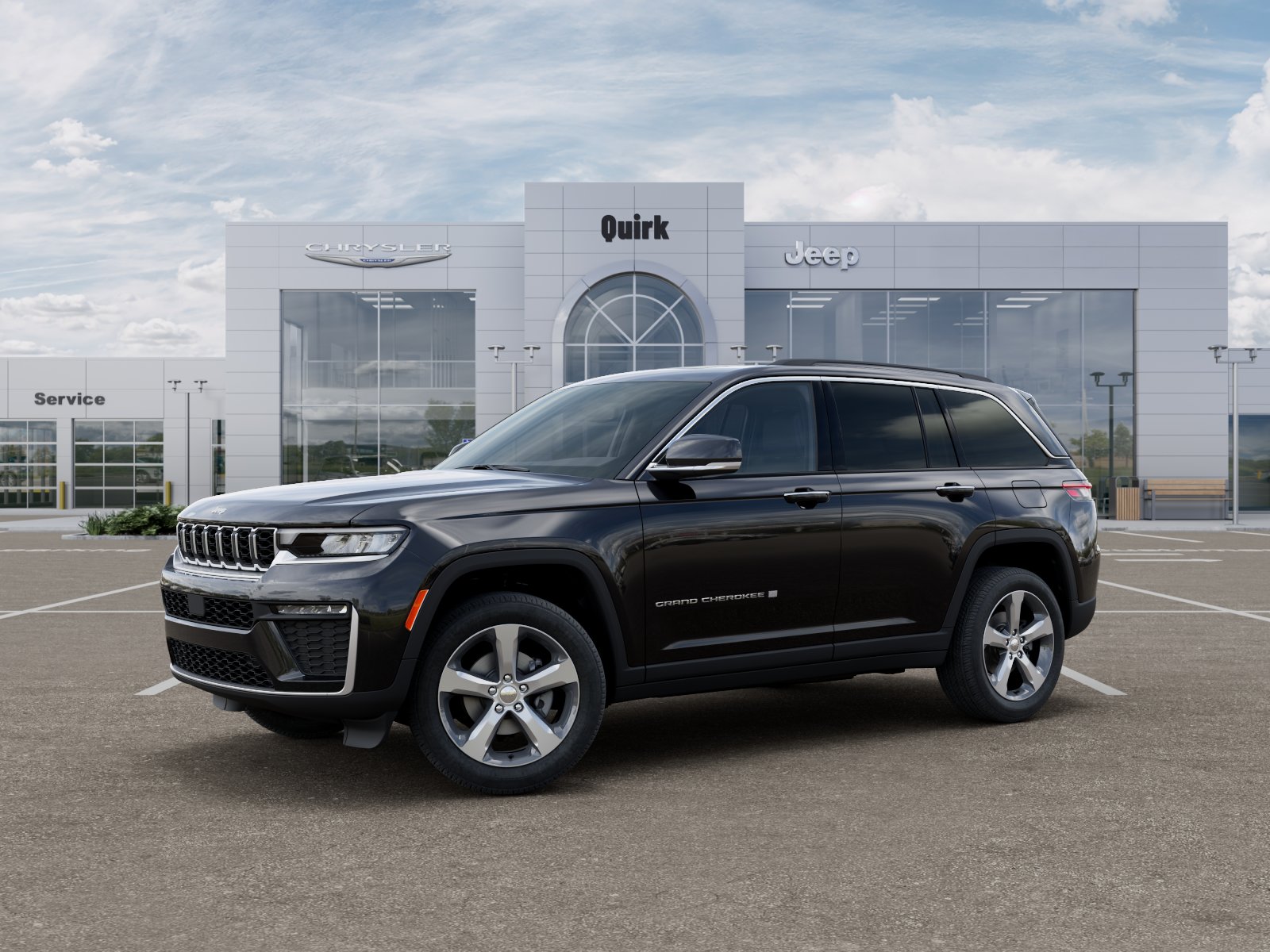 New 2026 Diamond Black Crystal Pearlcoat Jeep Limited image 28