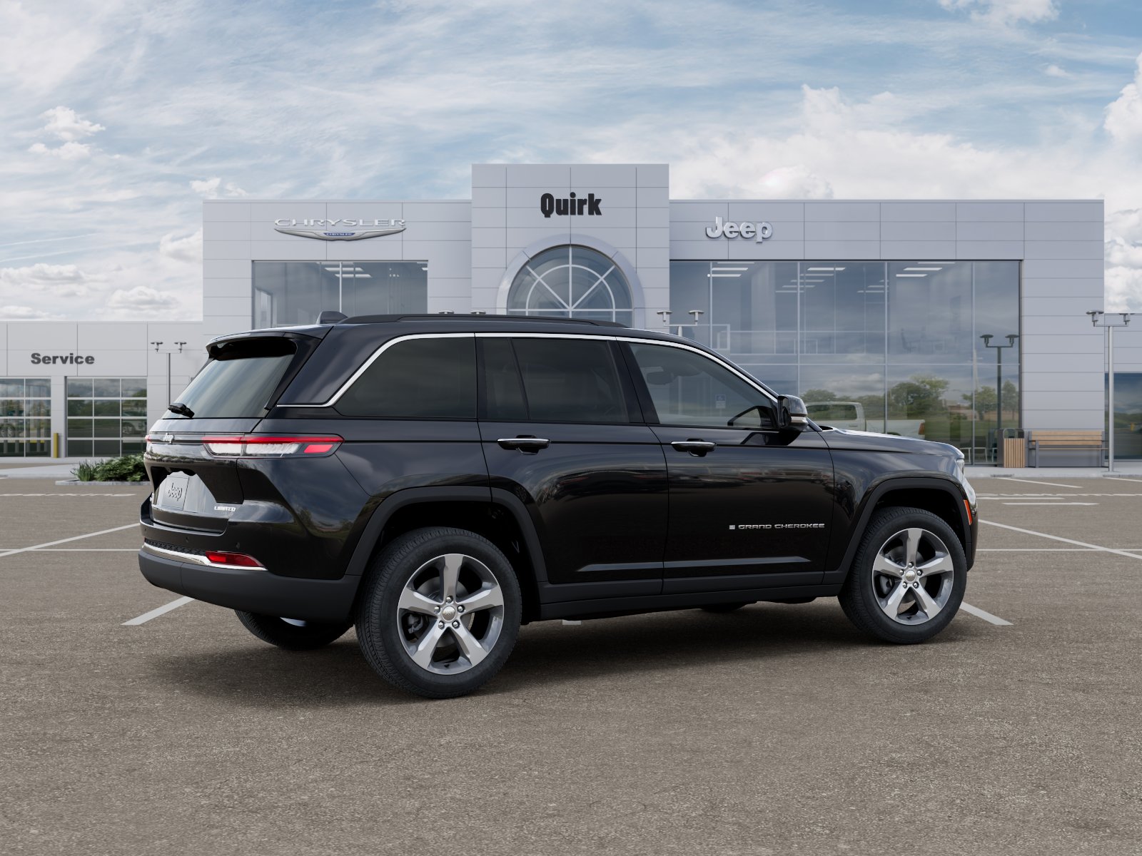 New 2026 Diamond Black Crystal Pearlcoat Jeep Limited image 30