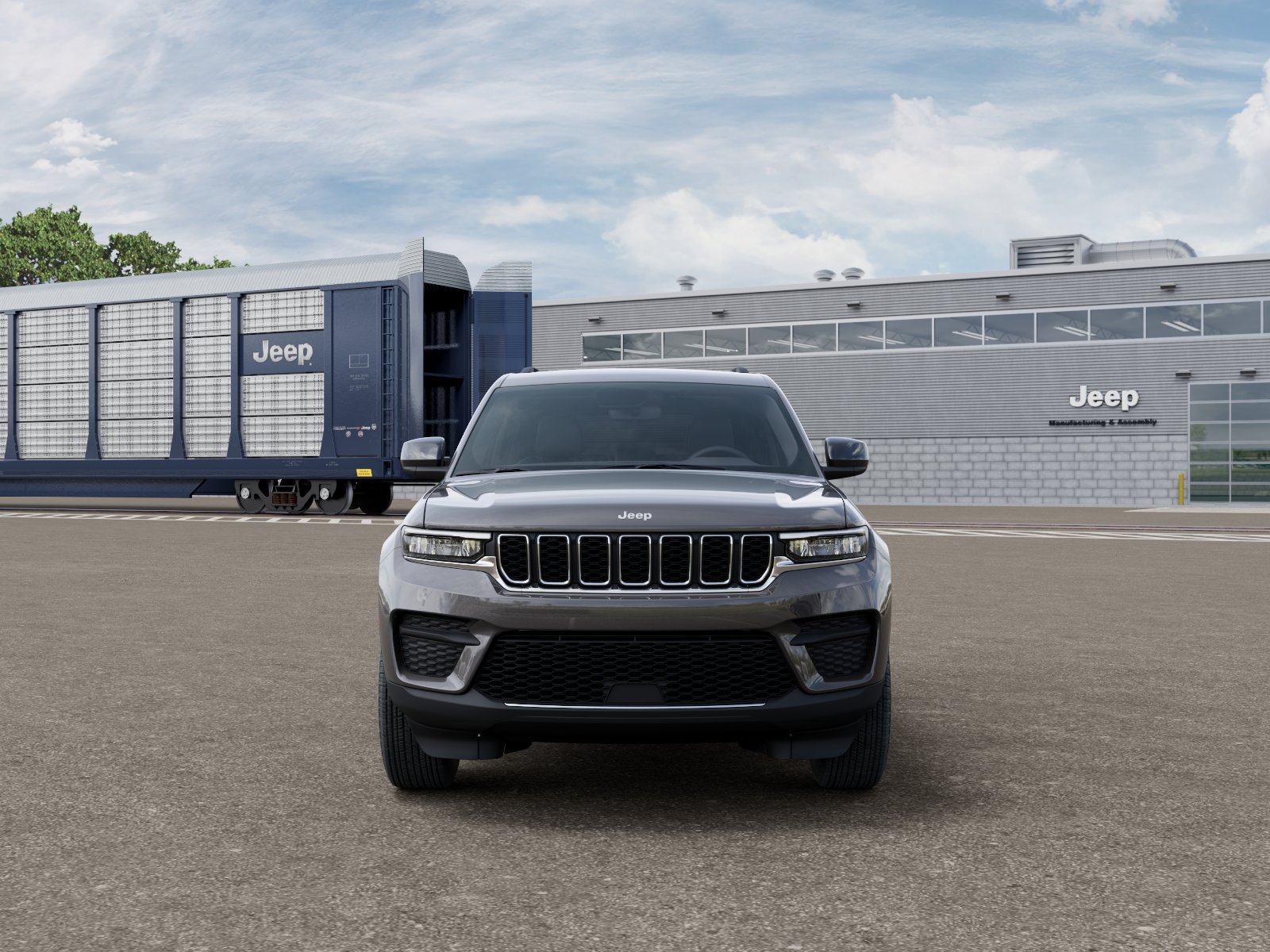 New 2026 Baltic Gray Metallic Clear-Coat Exterior Paint Jeep Laredo X image 6