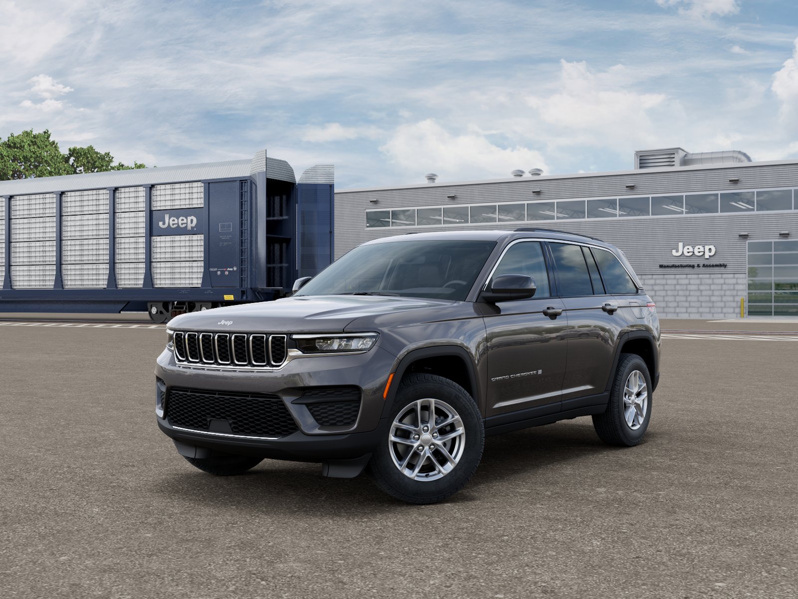 New 2026 Baltic Gray Metallic Clear-Coat Exterior Paint Jeep Laredo X image 2