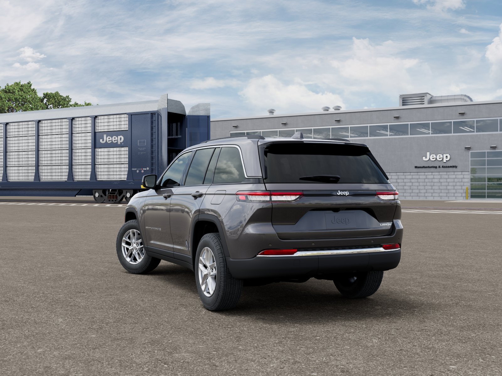 New 2026 Baltic Gray Metallic Clear-Coat Exterior Paint Jeep Laredo X image 4