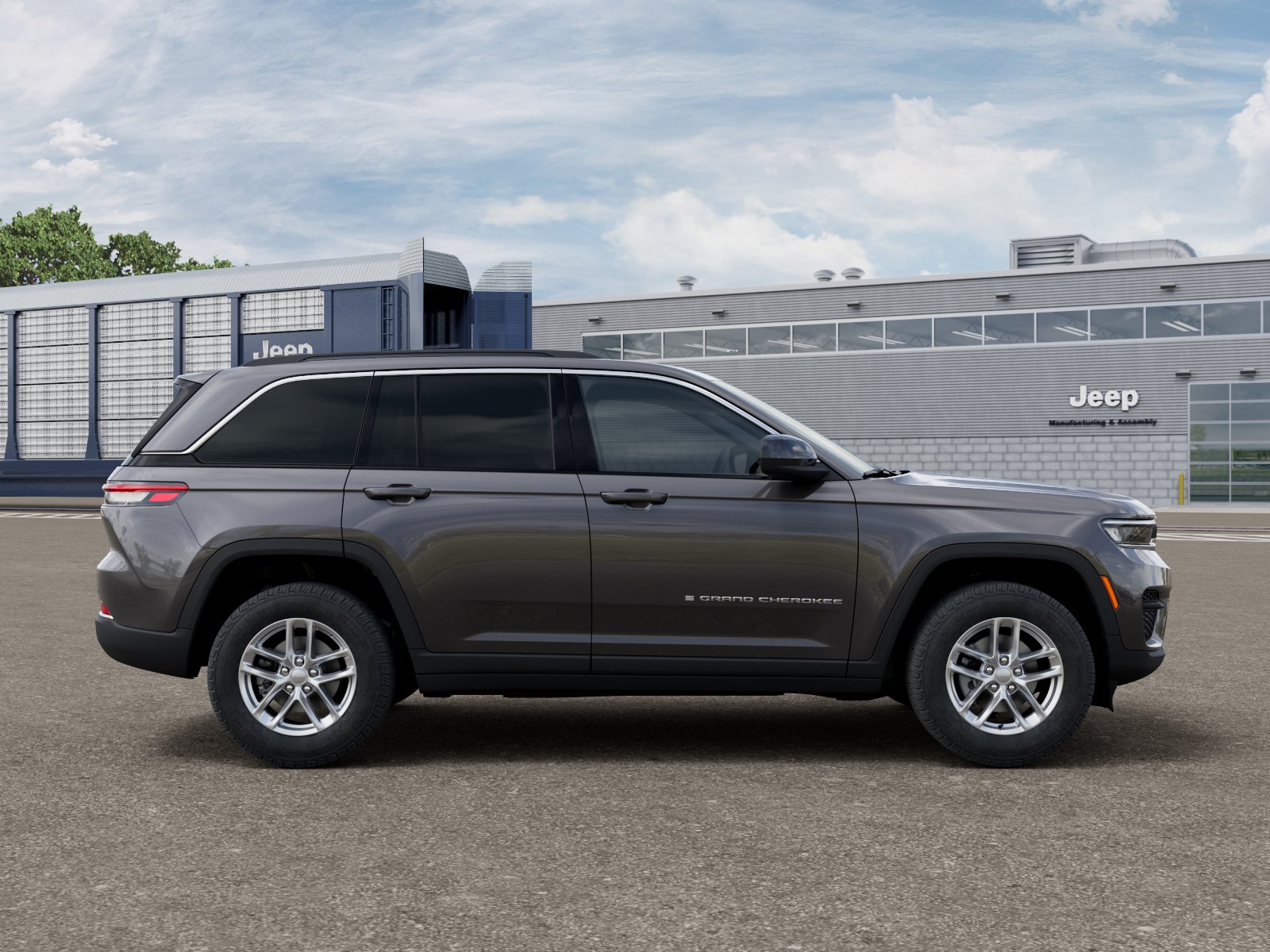 New 2026 Baltic Gray Metallic Clear-Coat Exterior Paint Jeep Laredo X image 21