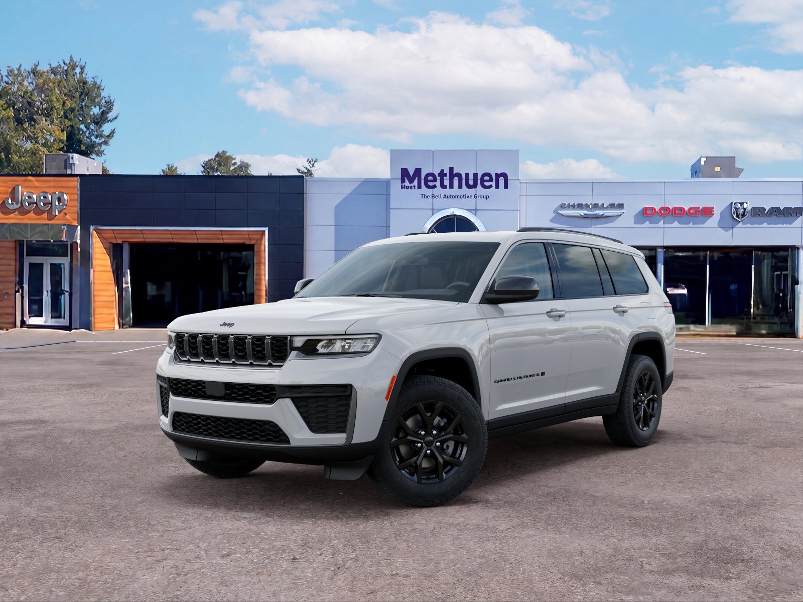 New 2026 Bright White Clear-Coat Exterior Paint Jeep Laredo Altitude image 27