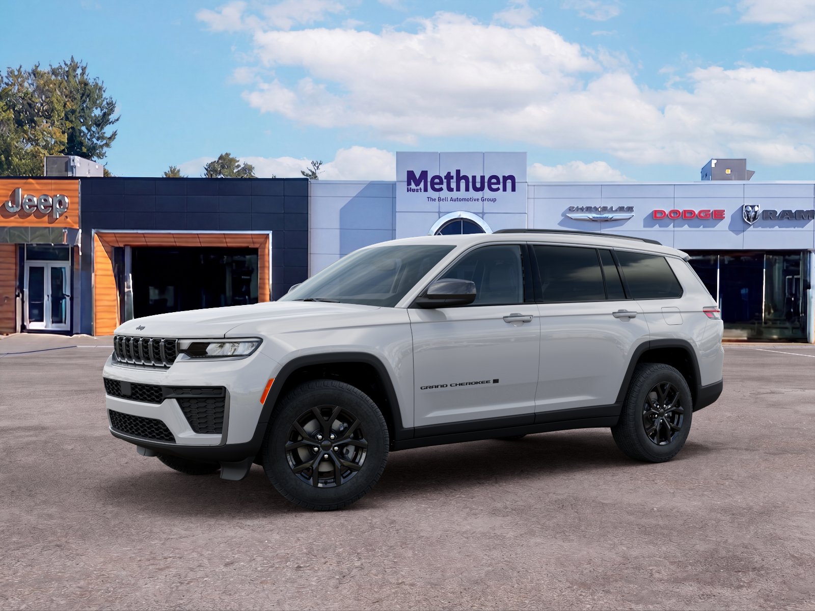 New 2026 Bright White Clear-Coat Exterior Paint Jeep Laredo Altitude image 28