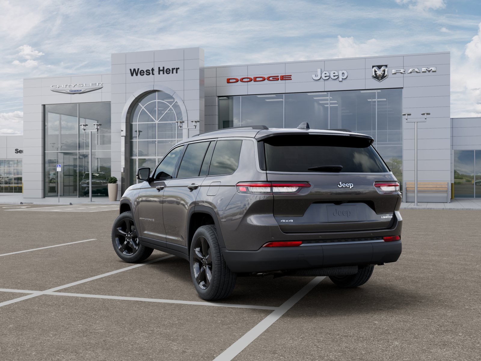 New 2026 Baltic Gray Metallic Clear-Coat Exterior Paint Jeep GRAND CHEROKEE L LIMITED 4X4 image 103