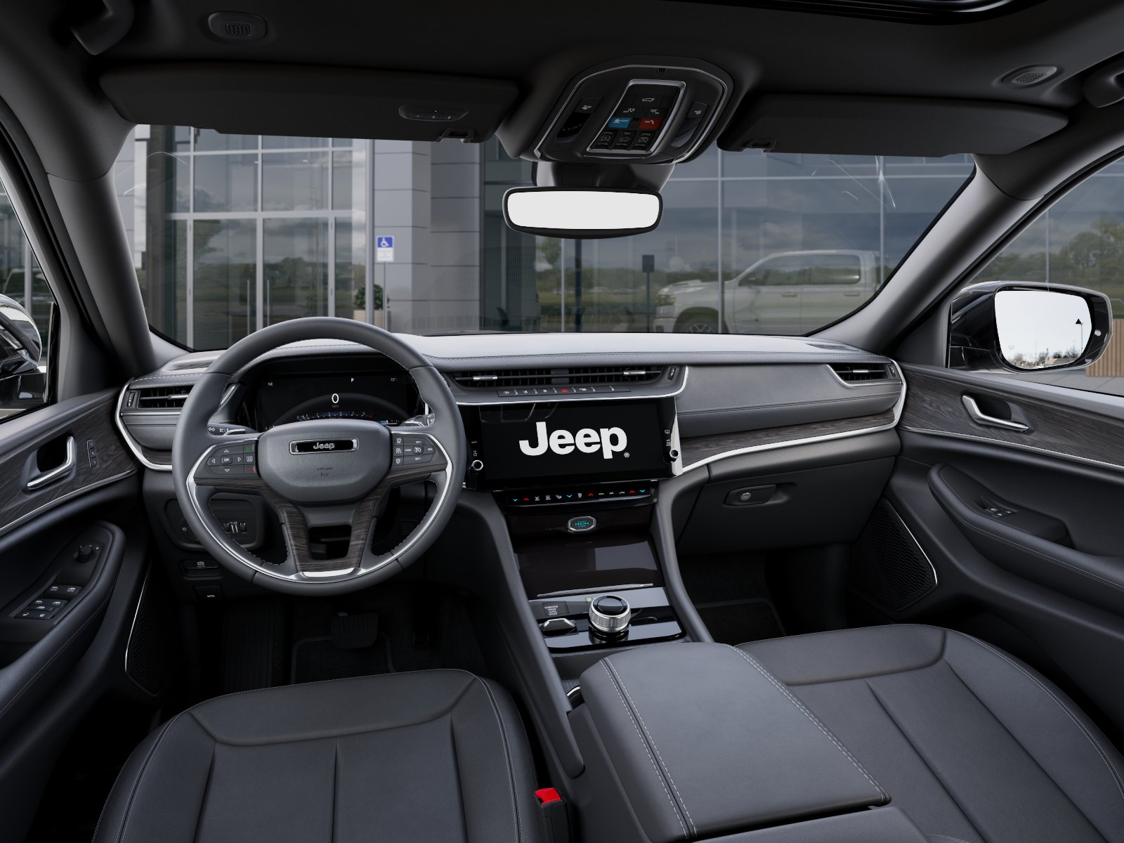 New 2026 Baltic Gray Metallic Clear-Coat Exterior Paint Jeep GRAND CHEROKEE L LIMITED 4X4 image 114