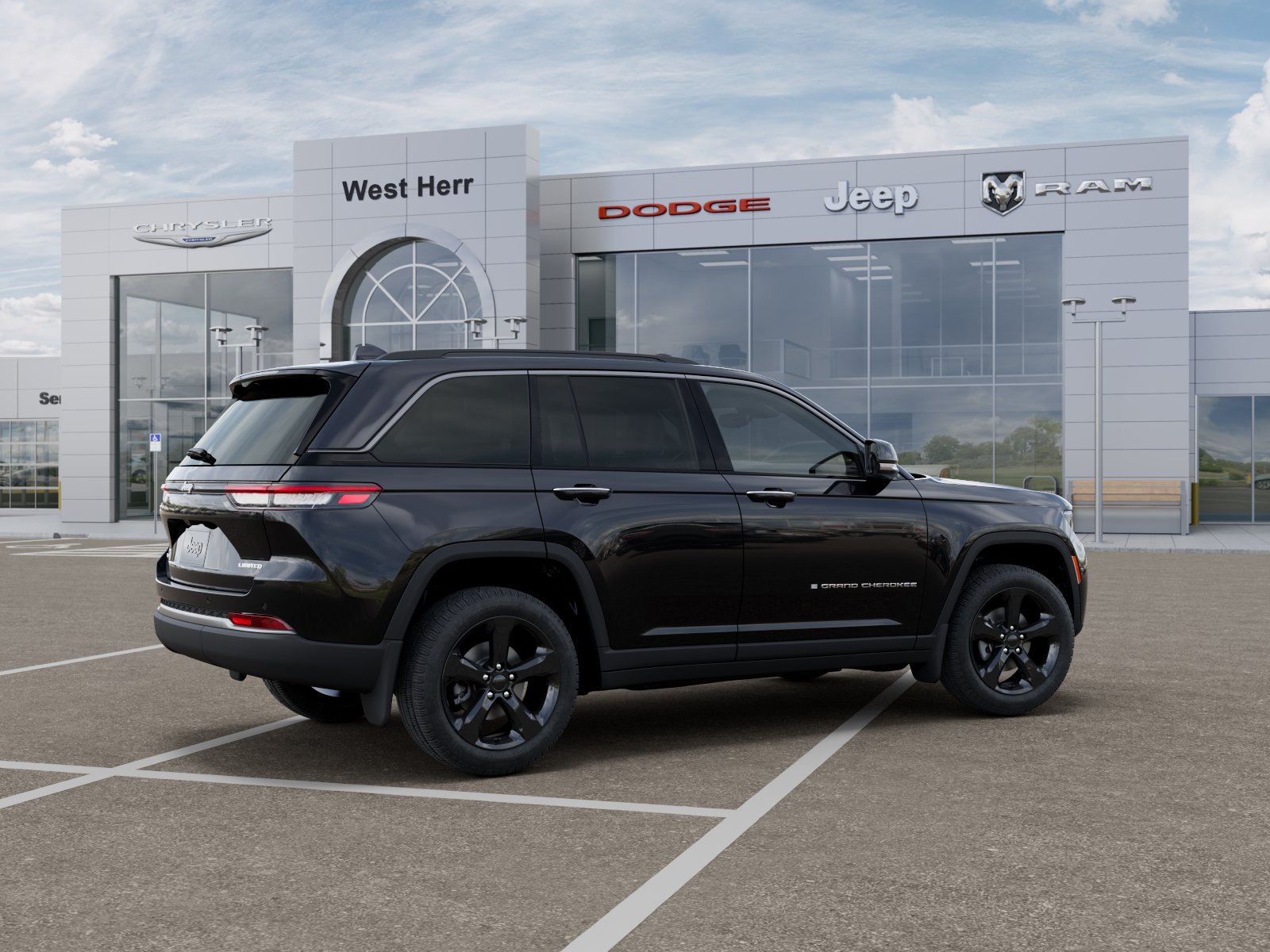 New 2026 Diamond Black Crystal Pearl-Coat Exterior Paint Jeep Limited image 54