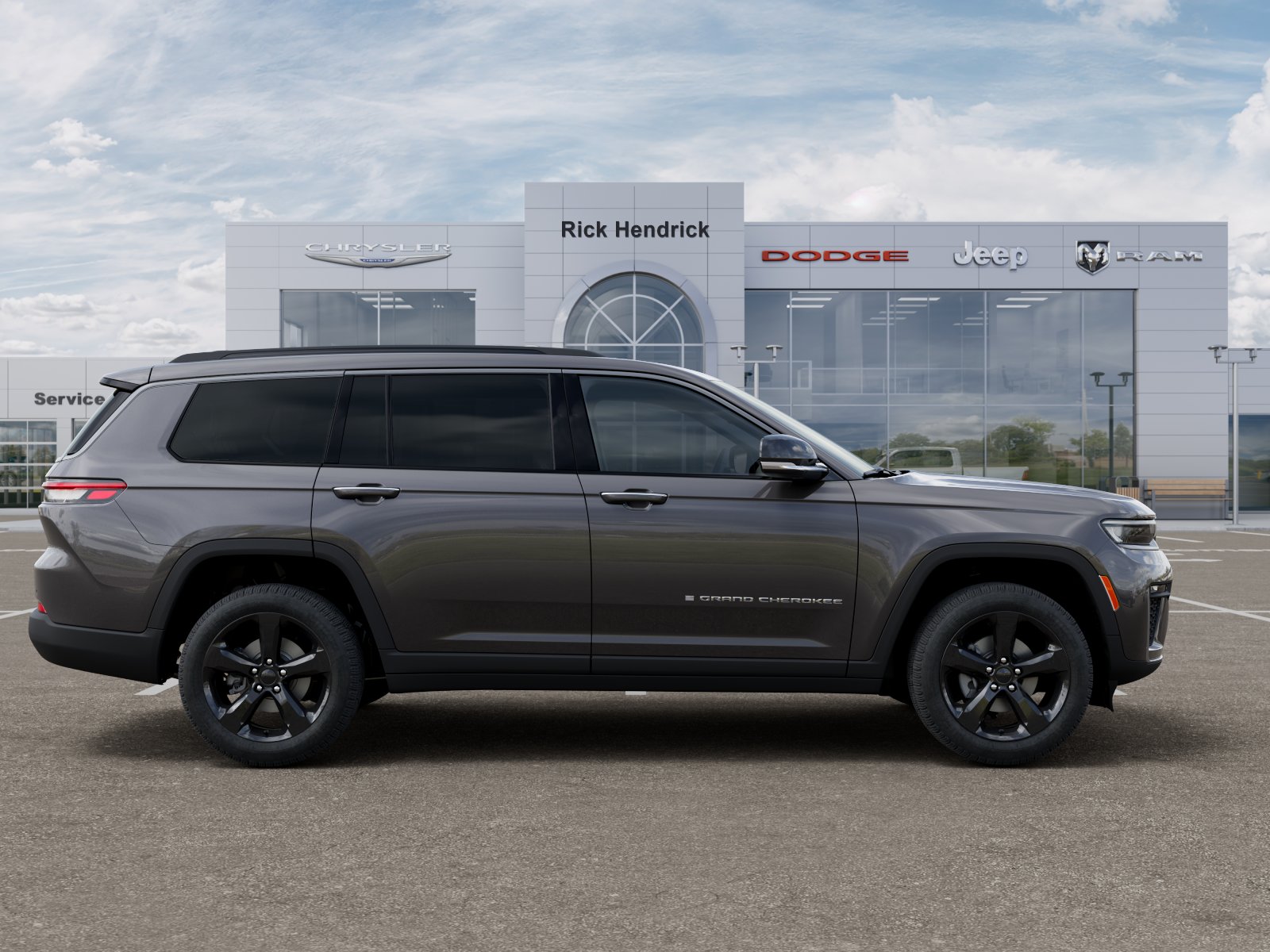 New 2026 Baltic Gray Metallic Clear-Coat Exterior Paint Jeep Limited image 21