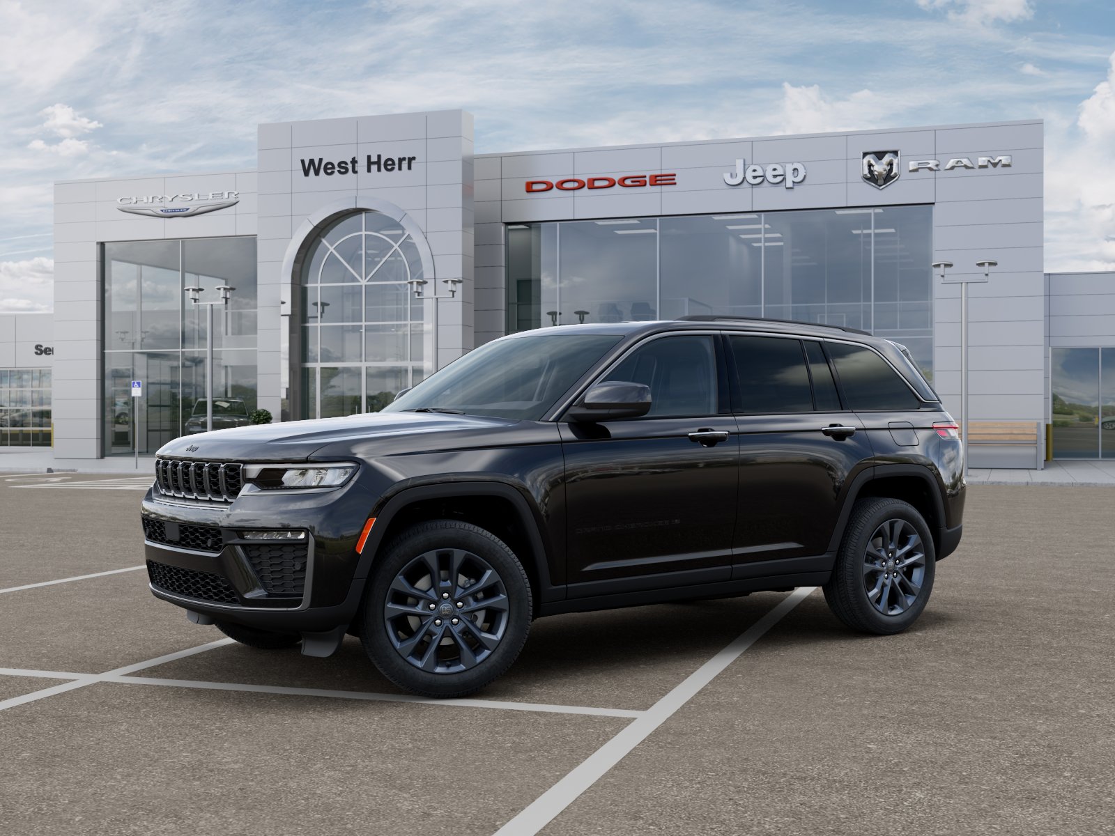New 2026 Diamond Black Crystal Pearl-Coat Exterior Paint Jeep GRAND CHEROKEE 85TH ANNIVERSAR image 102