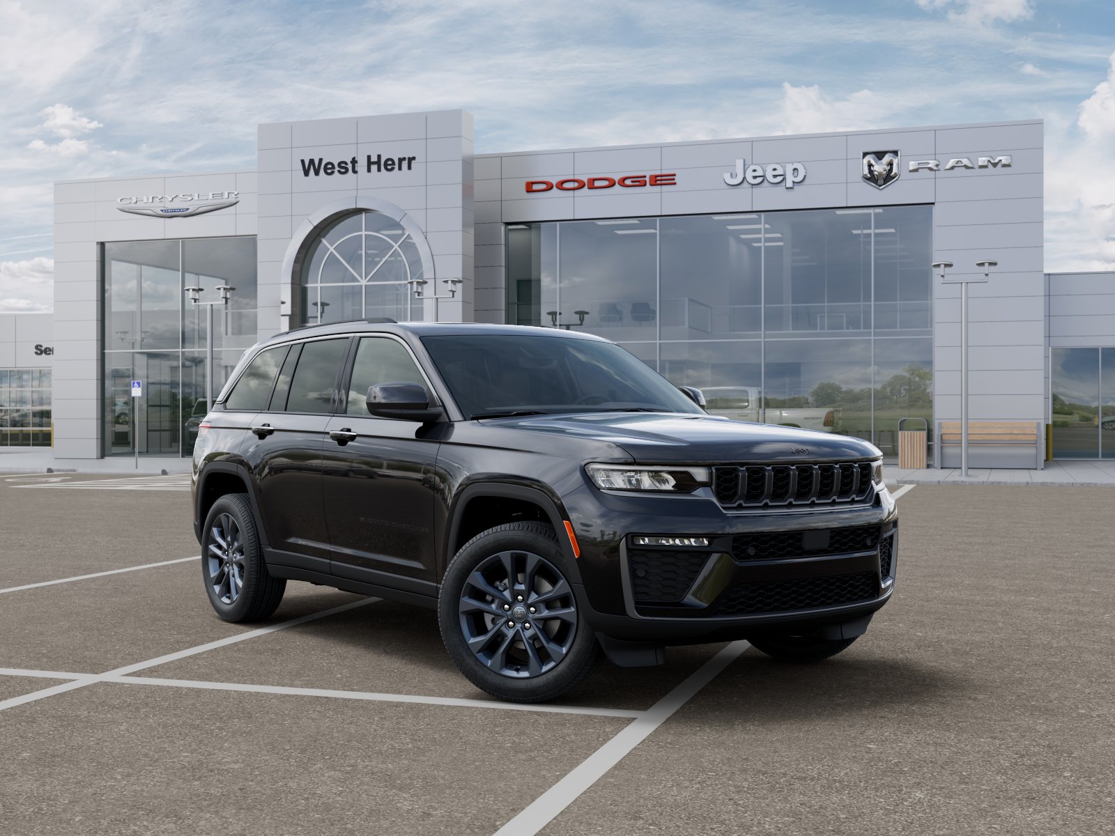New 2026 Diamond Black Crystal Pearl-Coat Exterior Paint Jeep GRAND CHEROKEE 85TH ANNIVERSAR image 105