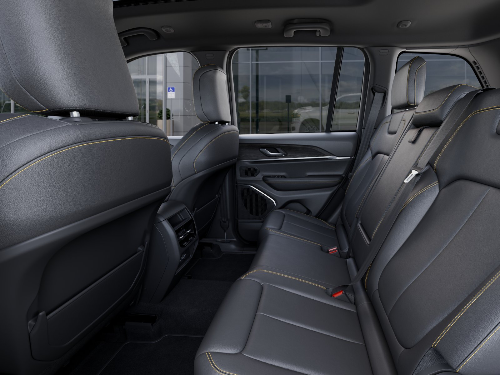New 2026 Diamond Black Crystal Pearl-Coat Exterior Paint Jeep GRAND CHEROKEE 85TH ANNIVERSAR image 123