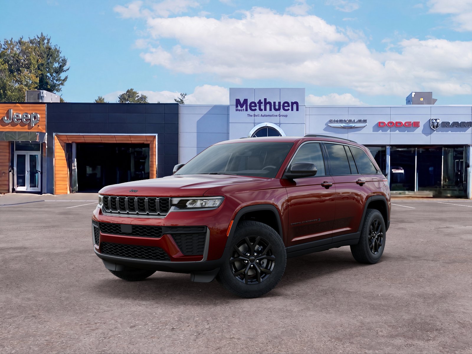 New 2026 Velvet Red Pearl-Coat Exterior Paint Jeep Laredo Altitude image 16