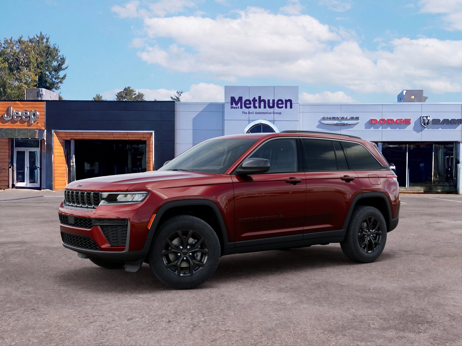 New 2026 Velvet Red Pearl-Coat Exterior Paint Jeep Laredo Altitude image 17