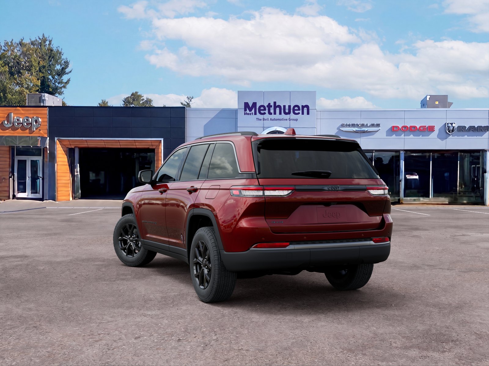 New 2026 Velvet Red Pearl-Coat Exterior Paint Jeep Laredo Altitude image 18