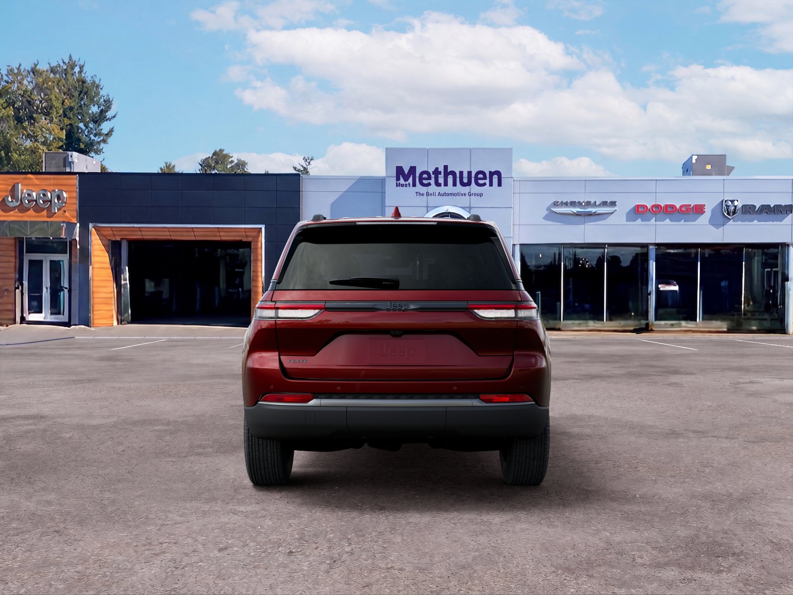 New 2026 Velvet Red Pearl-Coat Exterior Paint Jeep Laredo Altitude image 22